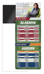 Magna-Card Business Card Magnet Football Schedules (3.5x9)