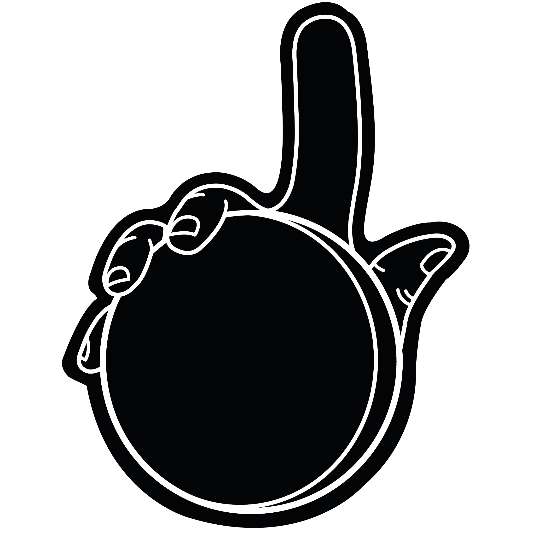 Foam Hockey Puck Hand 66