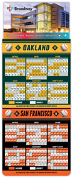 Magna-Card Business Card Magnet - Baseball Schedules (3.5 x 9)