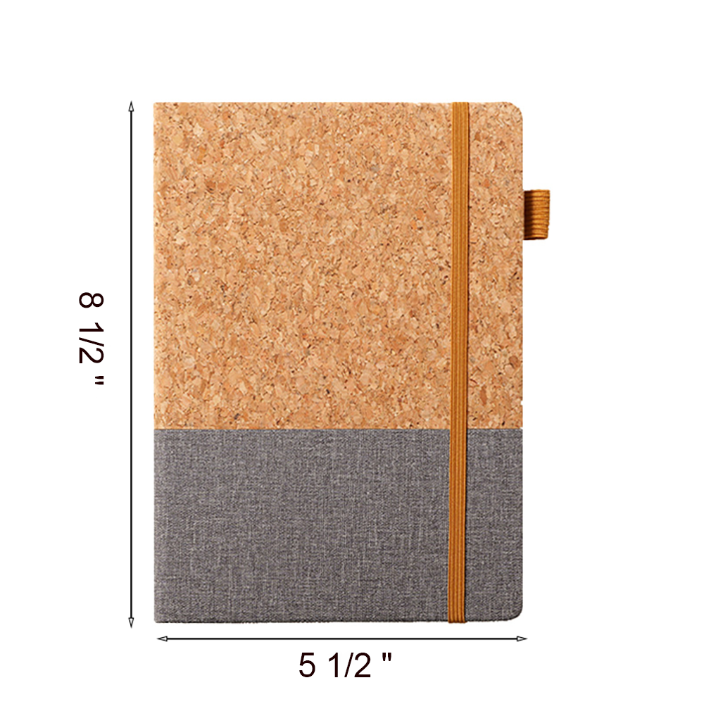 Cork Hardcover Bound Notebooks 9