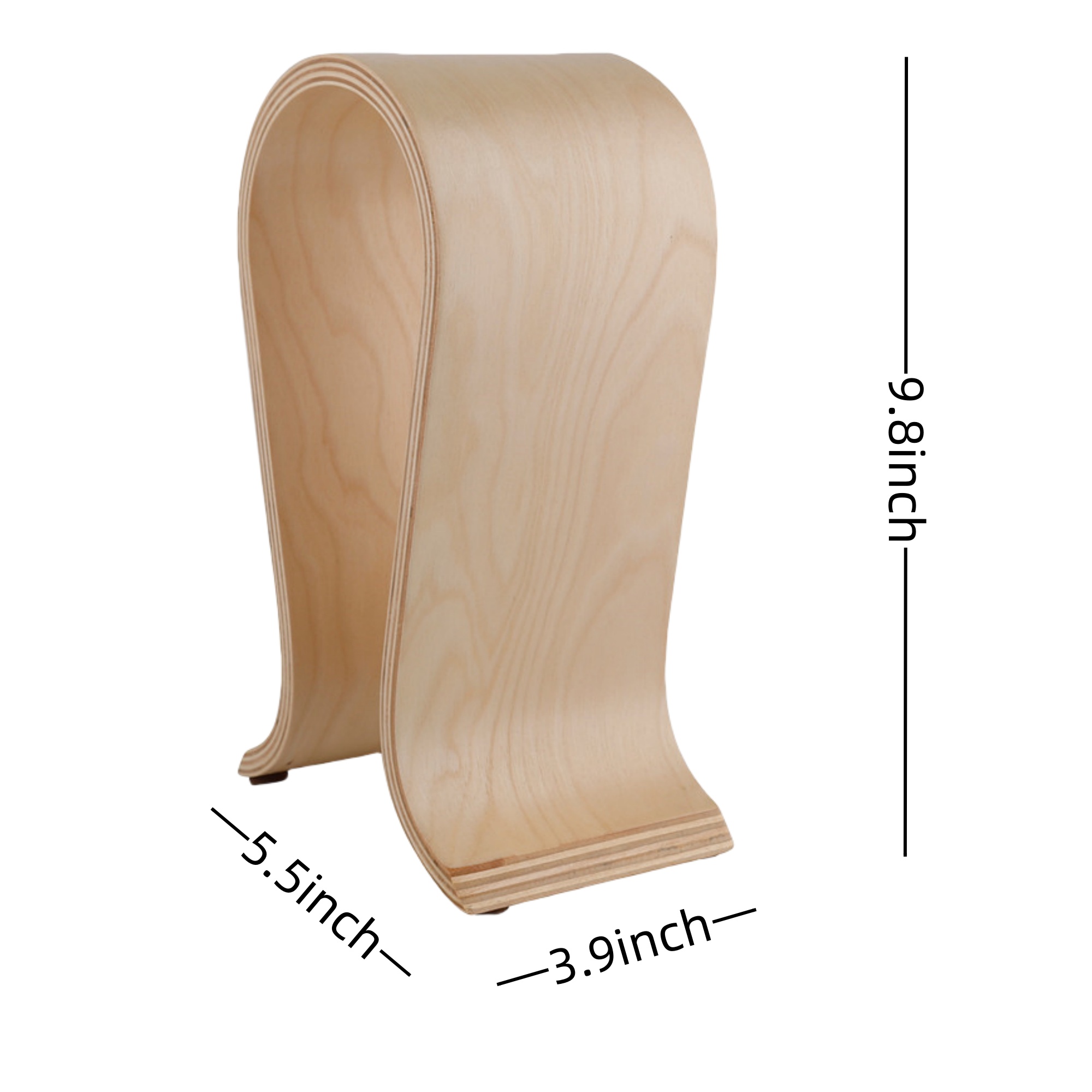 Wood Headphone Hanger  Stand 7