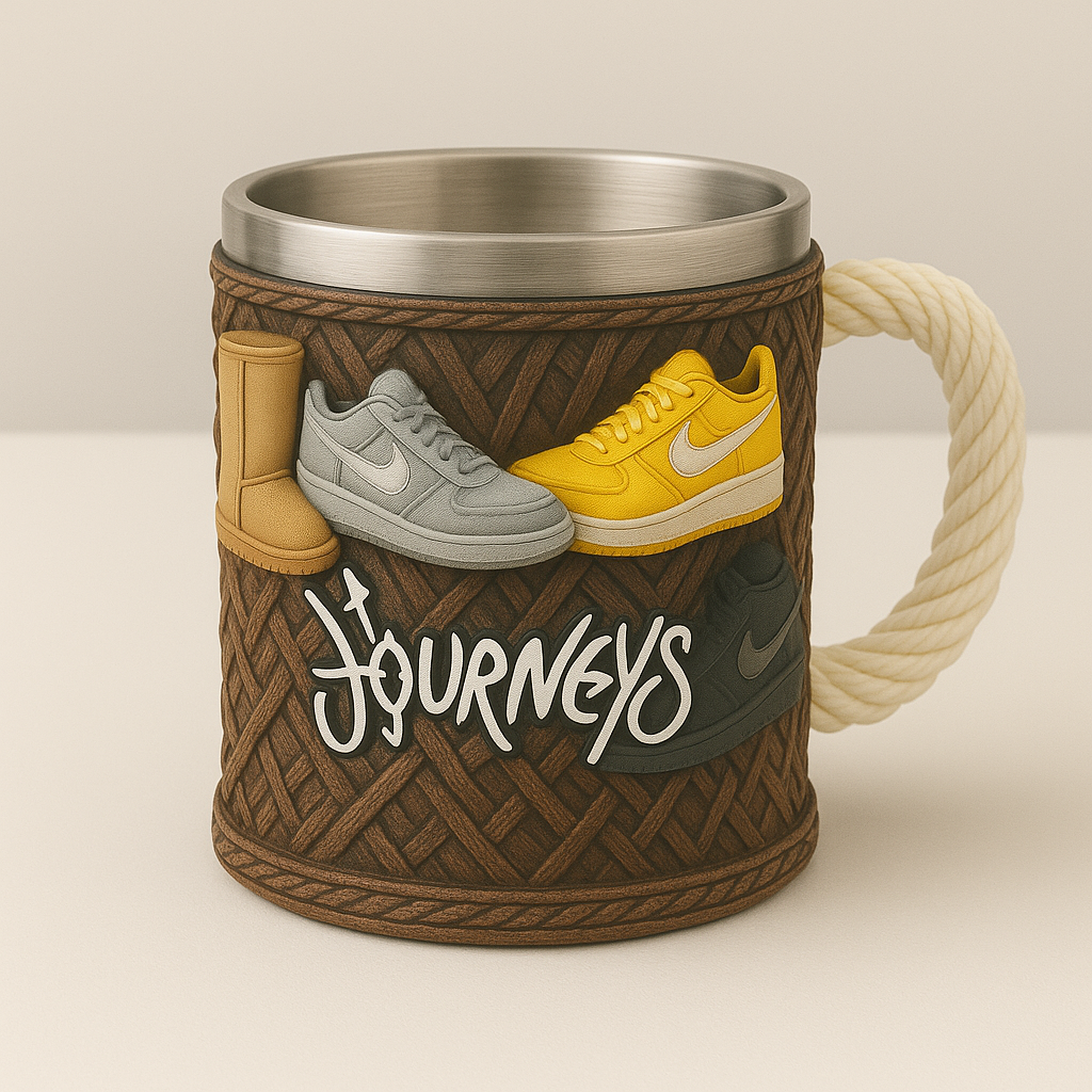 EpicMug Customizable Resin Molded Exterior Mug - Stainless Steel 450ML 5