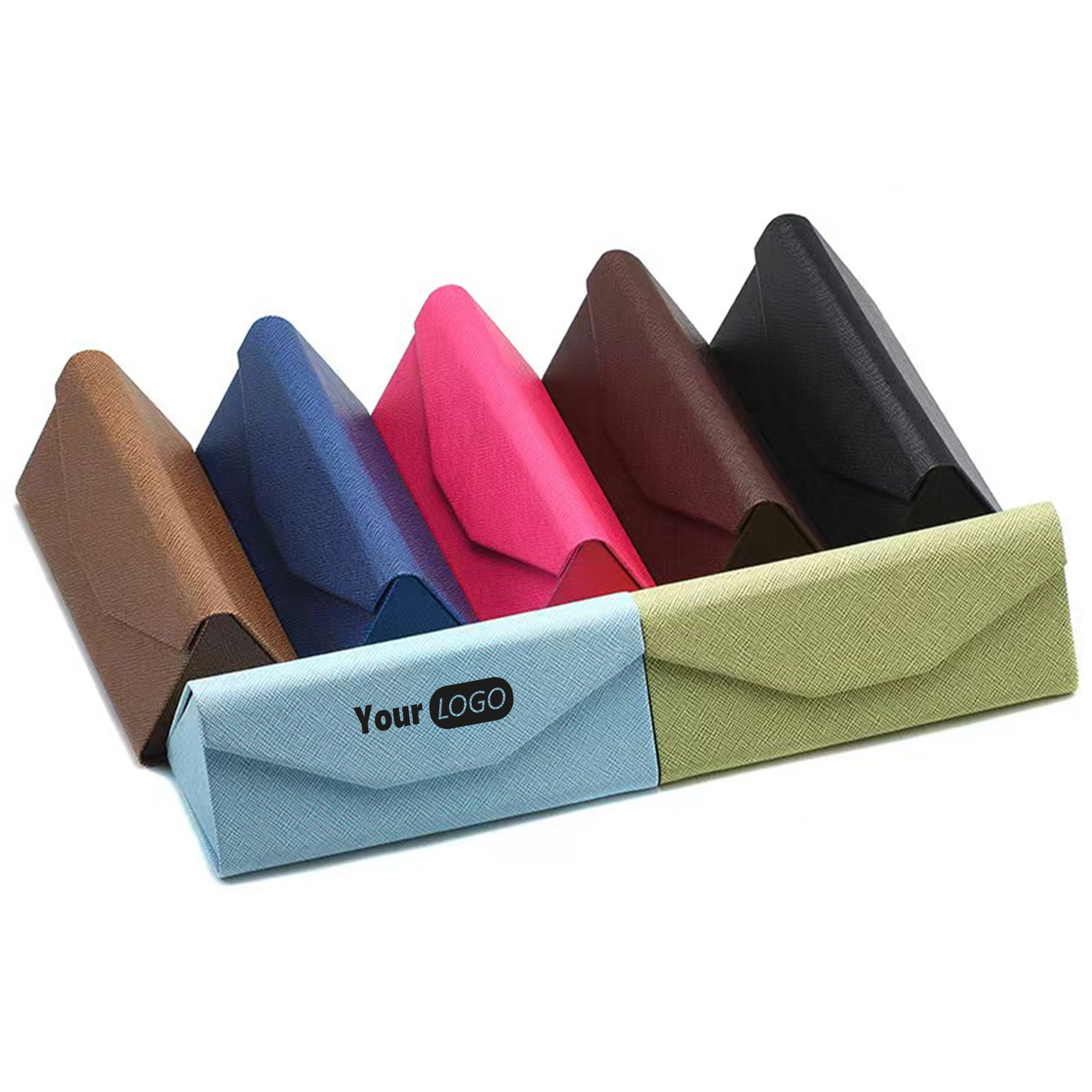 Polyurethane Flip-Style Foldable Glasses Case 7