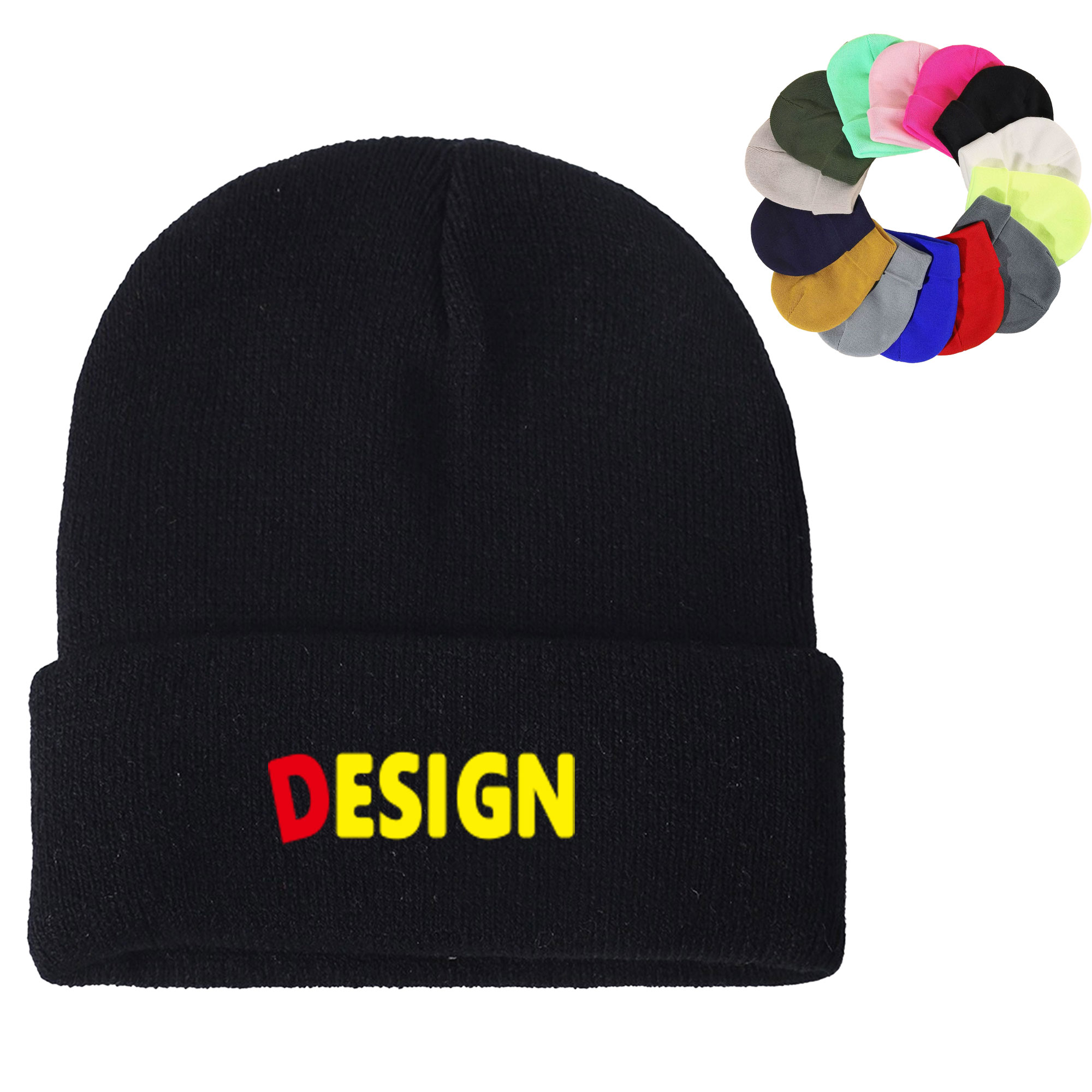 Personalized Knit Winter Cap 3