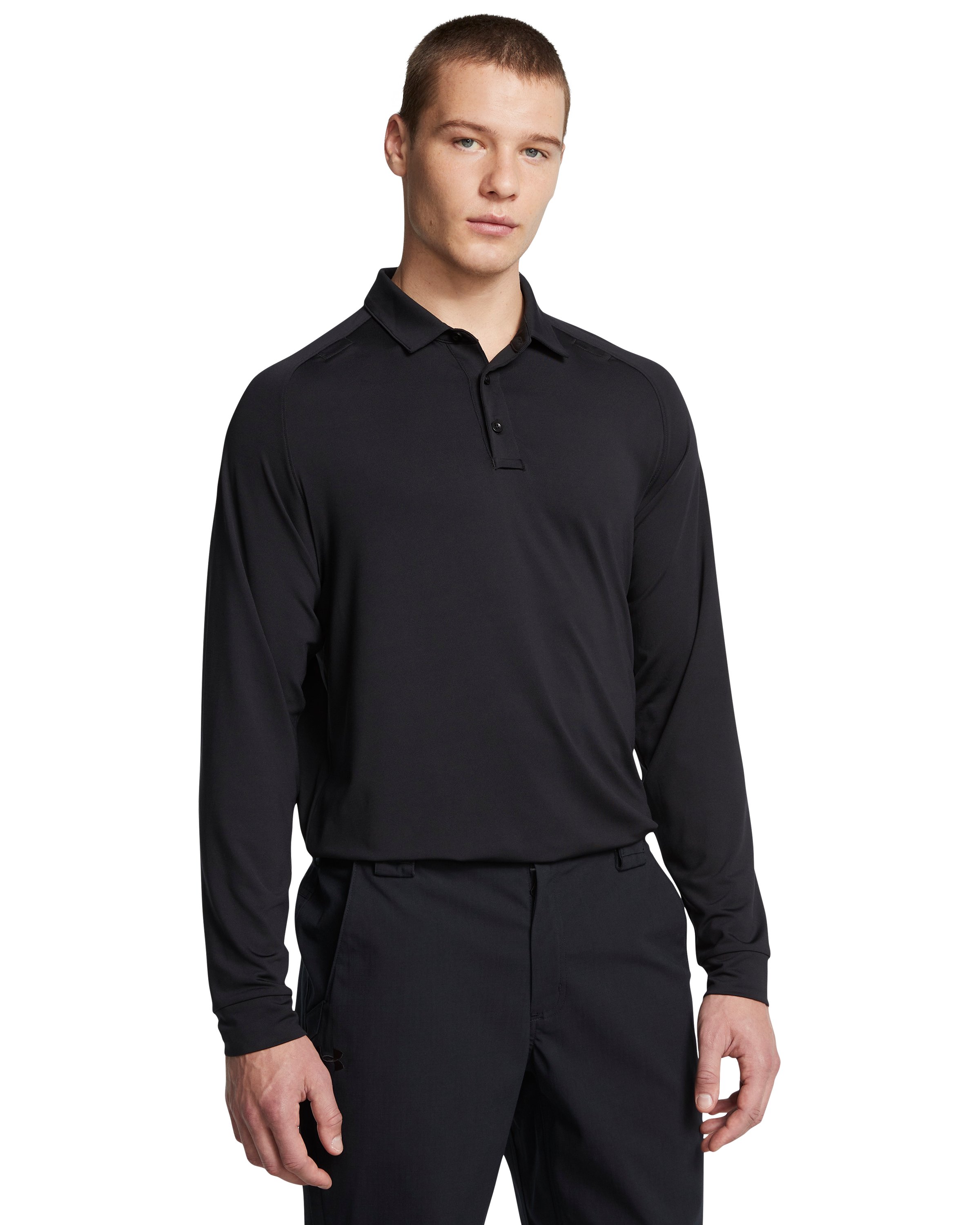 UA Tactical Elite Men's Long Sleeve Polo 7