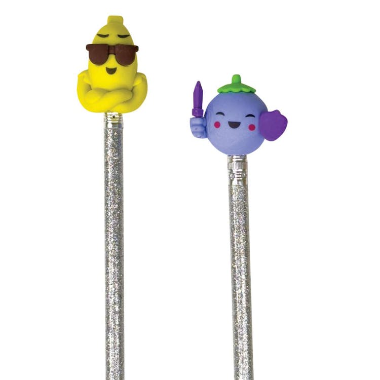 Snack Attack Cool Guys 3D Eraser Toppers 48/Bag 3