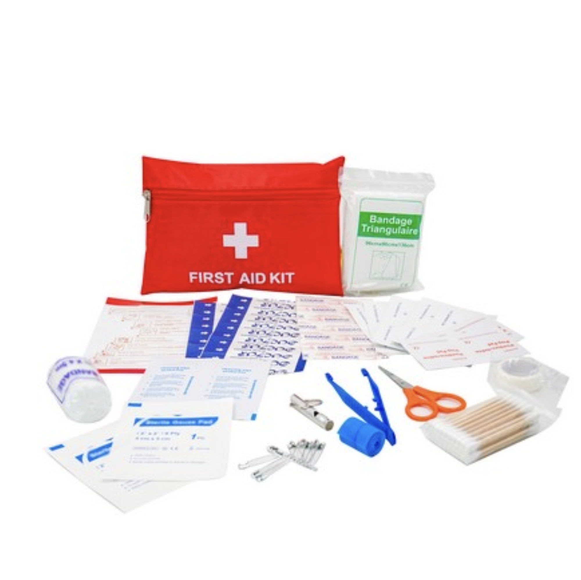 17 Pieces Travel Survival First Aid Emergency Kit