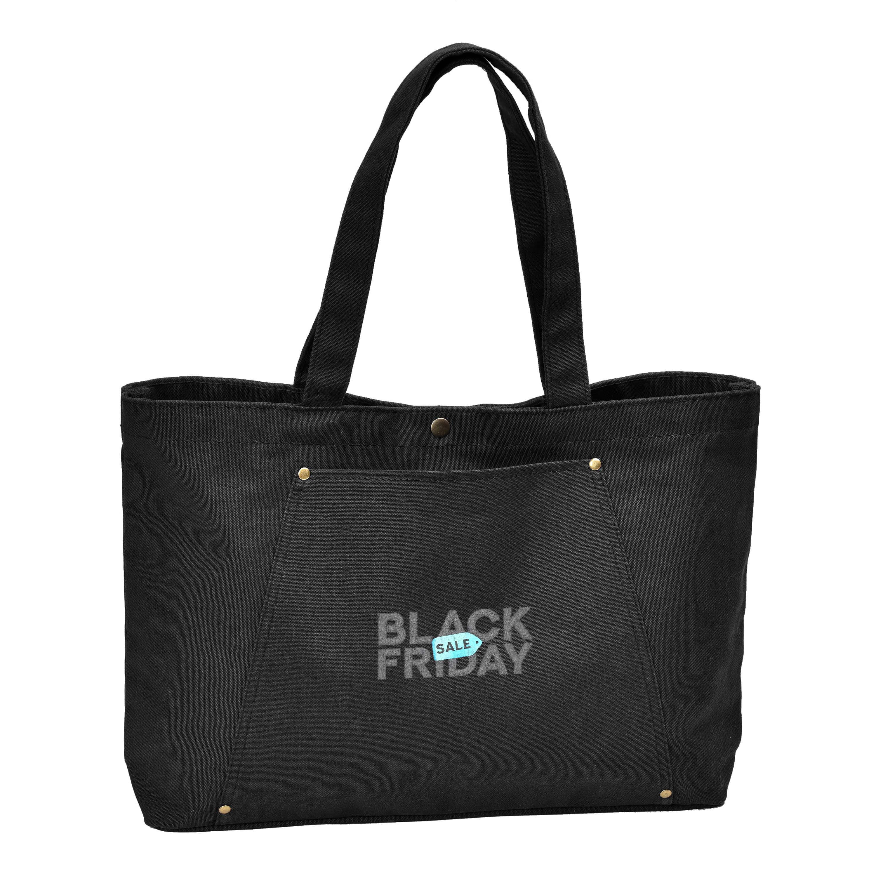 Rivet Tote with Embroidery 7