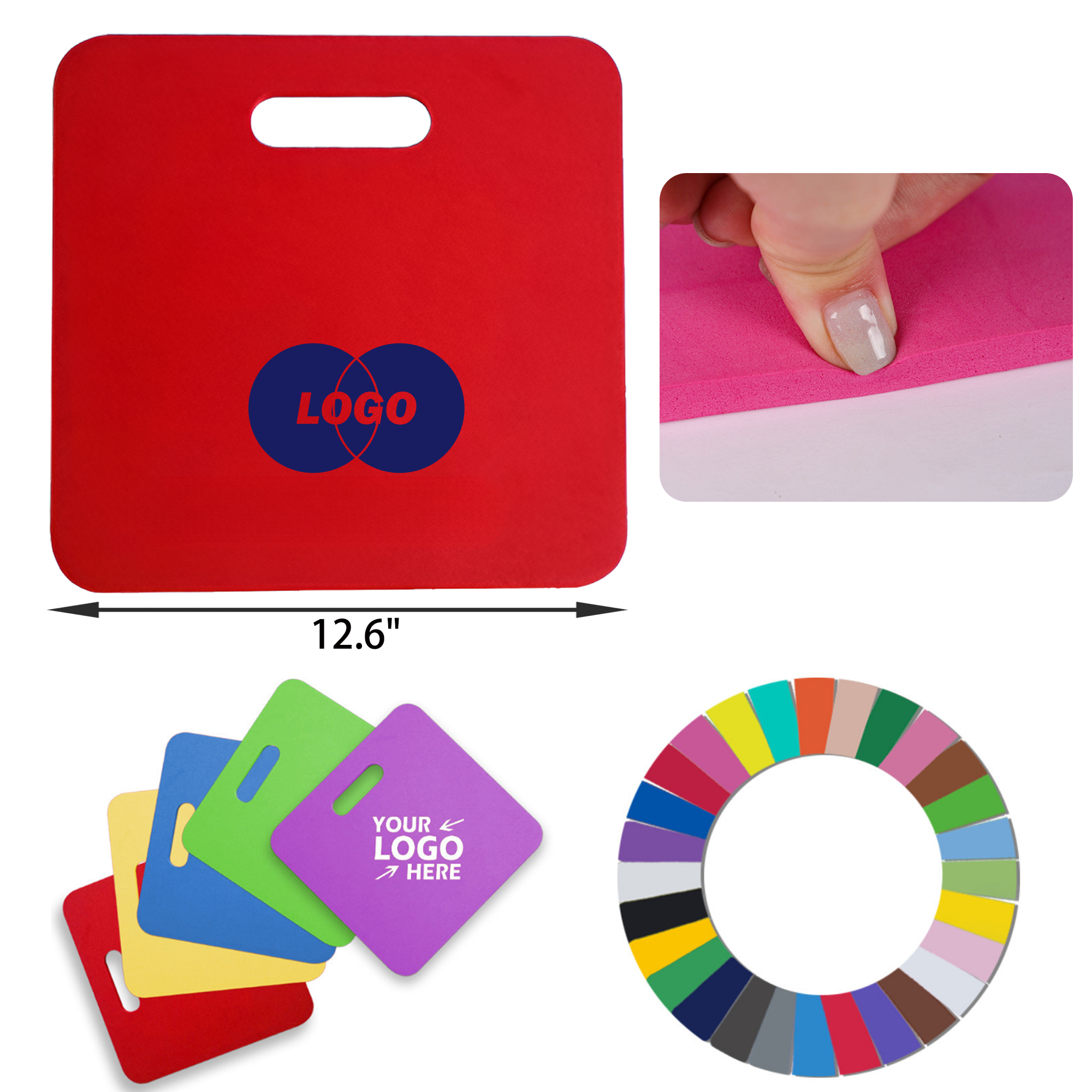 MOQ 50 PCS Durable EVA Stadium Seat Cushion 5