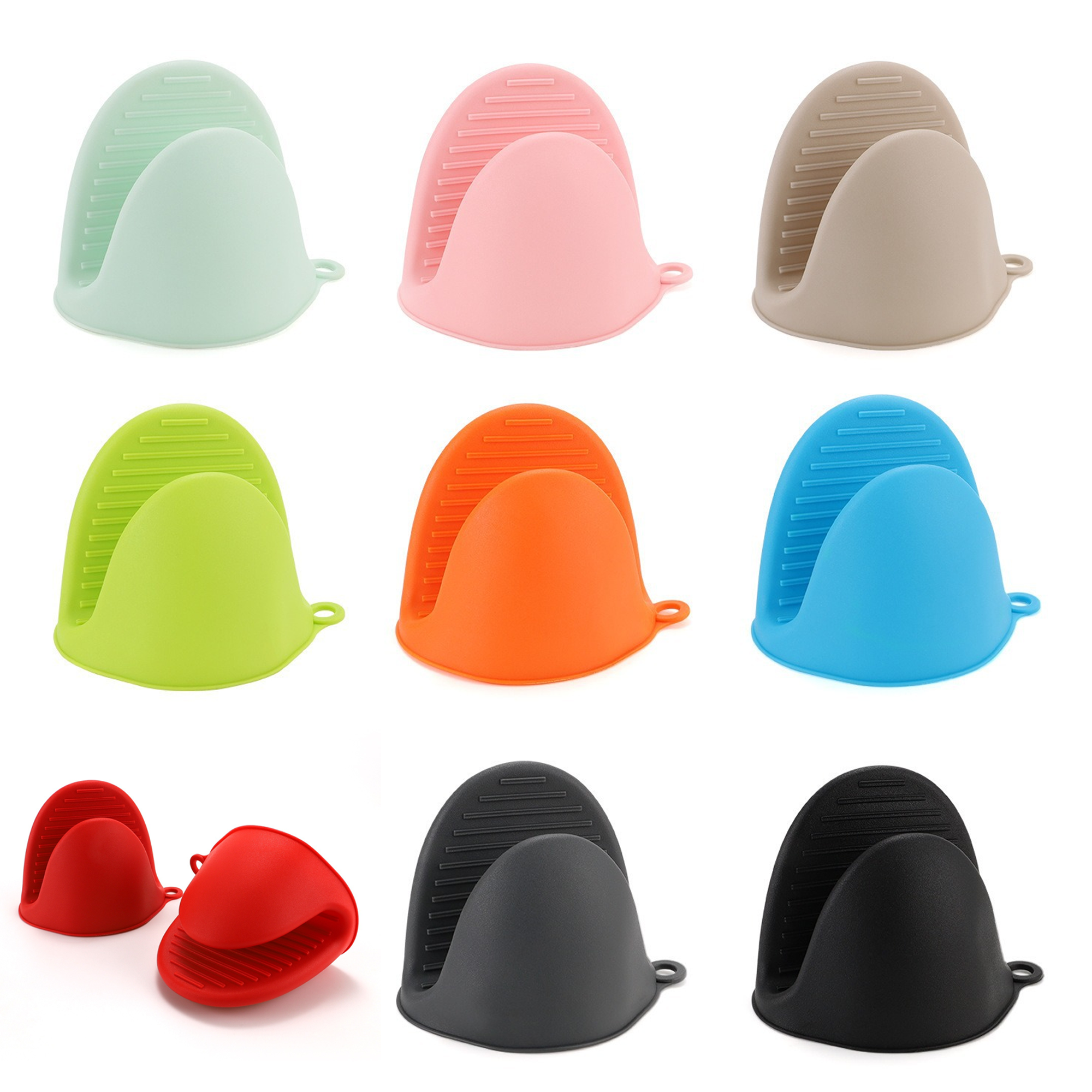 Kitchen Anti Scald Silicone Glove Clips 3