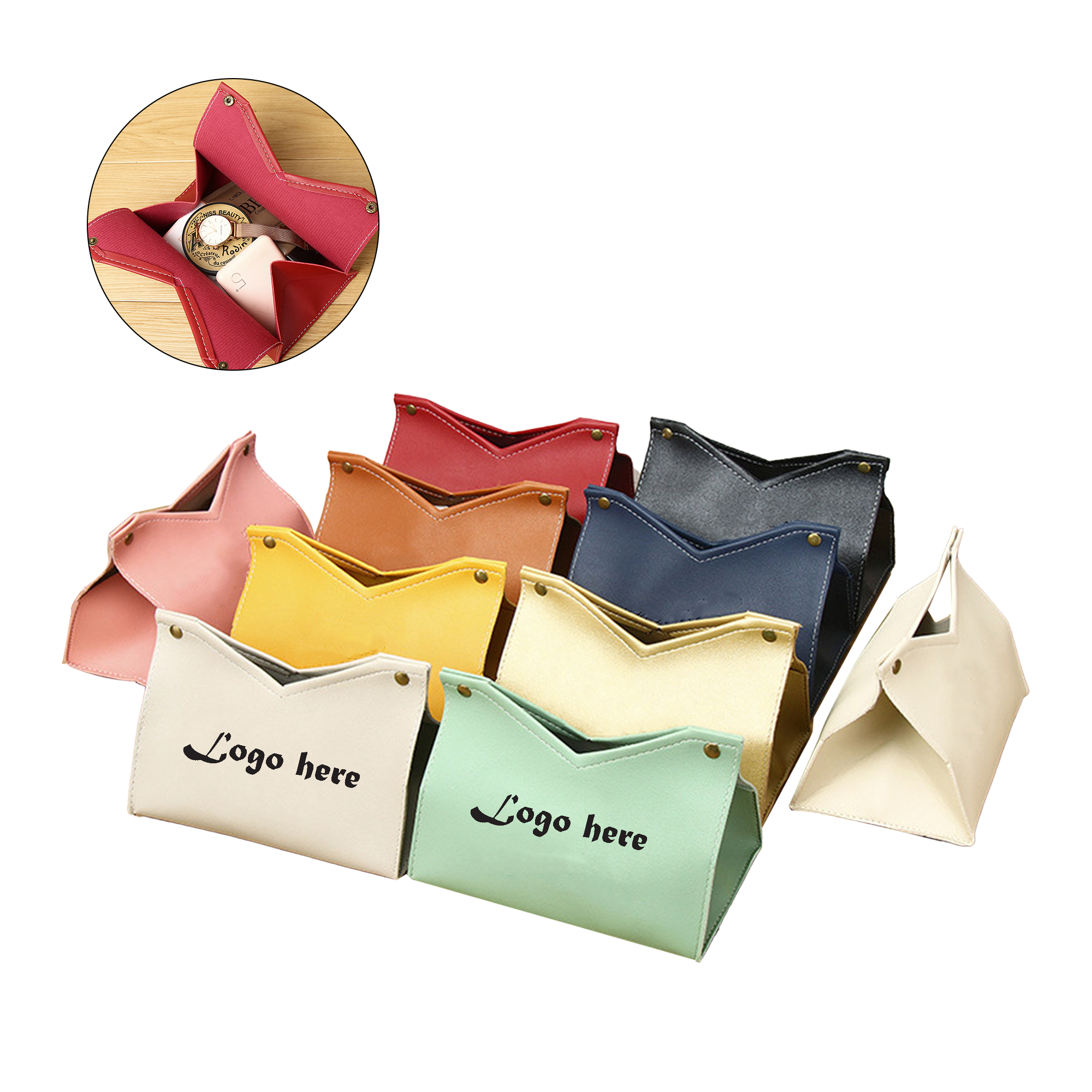 Creative Leather Paper Towel Holder