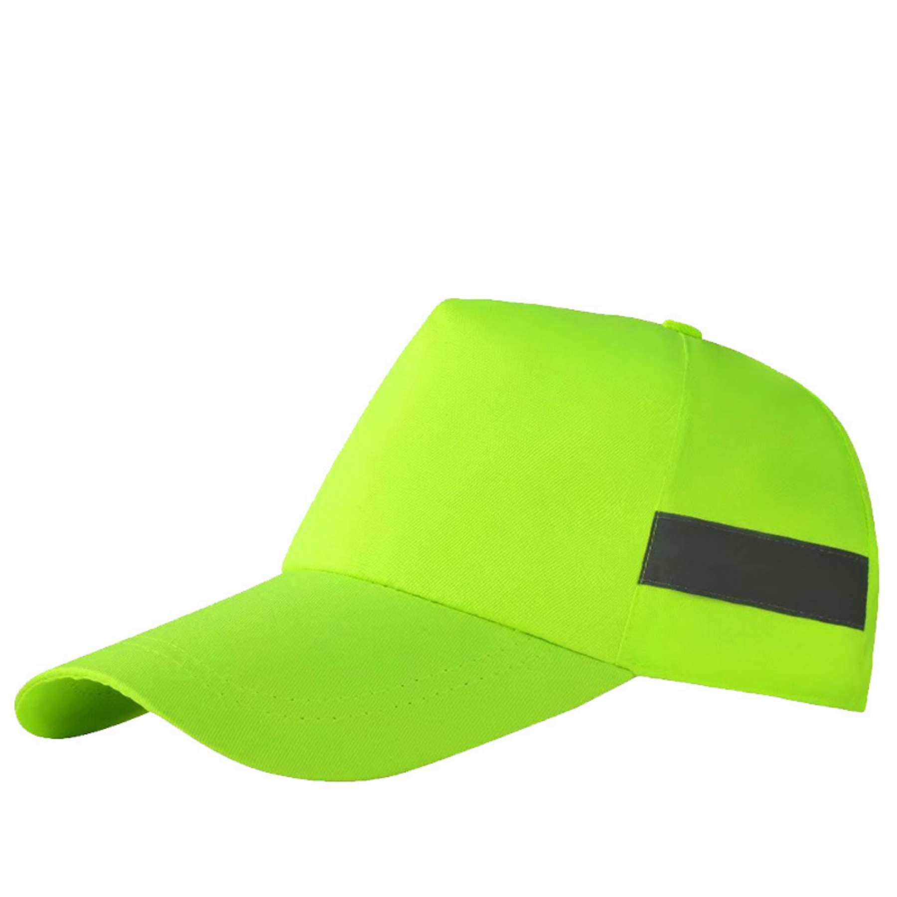 High Vis Baseball Cap with Reflective Trim Safty Constructed Hat 26