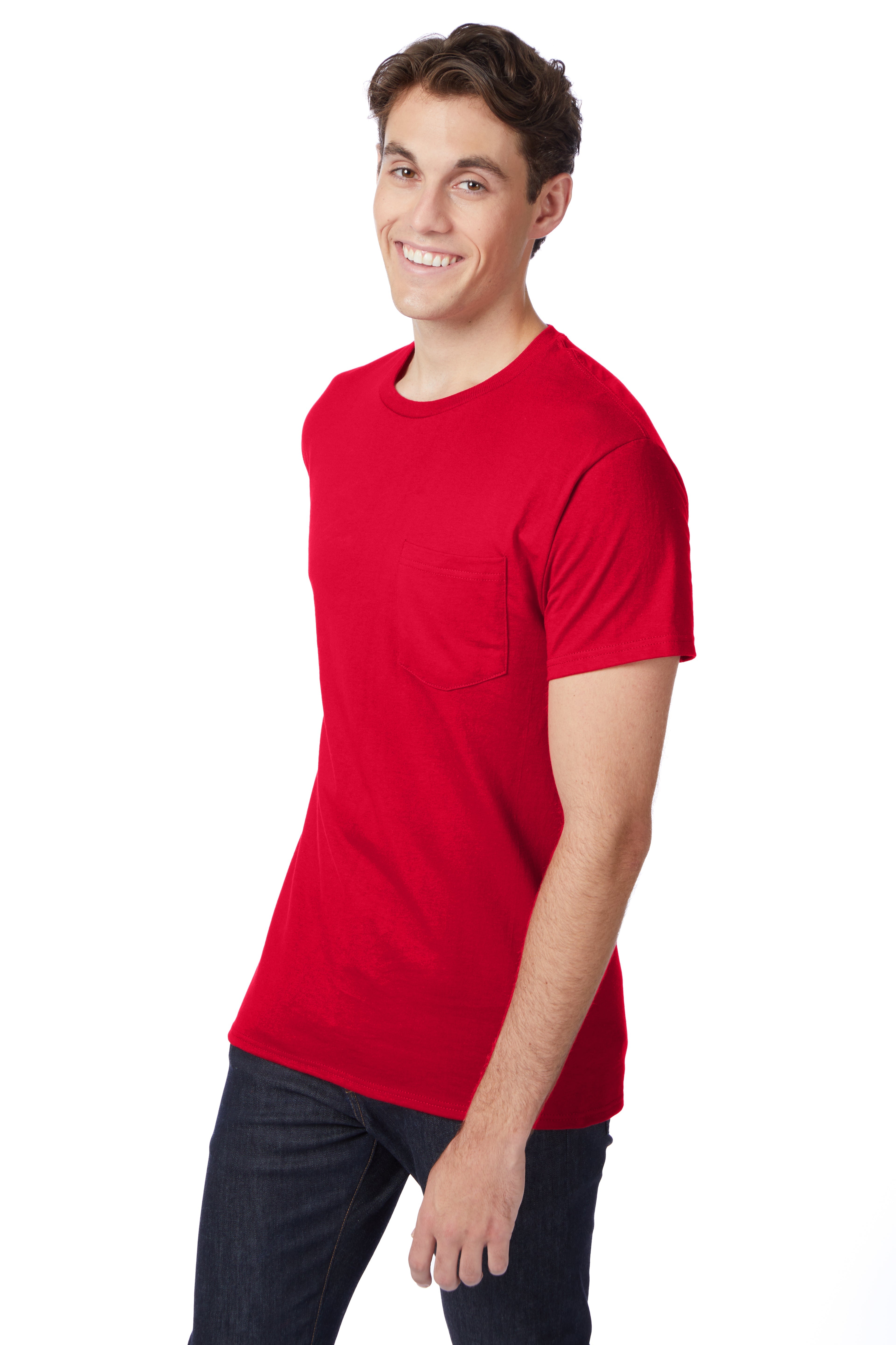 Hanes Authentic-T T-Shirt with Pocket 32