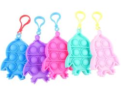 Penguin Push Bubble Fidget Sensory Toy