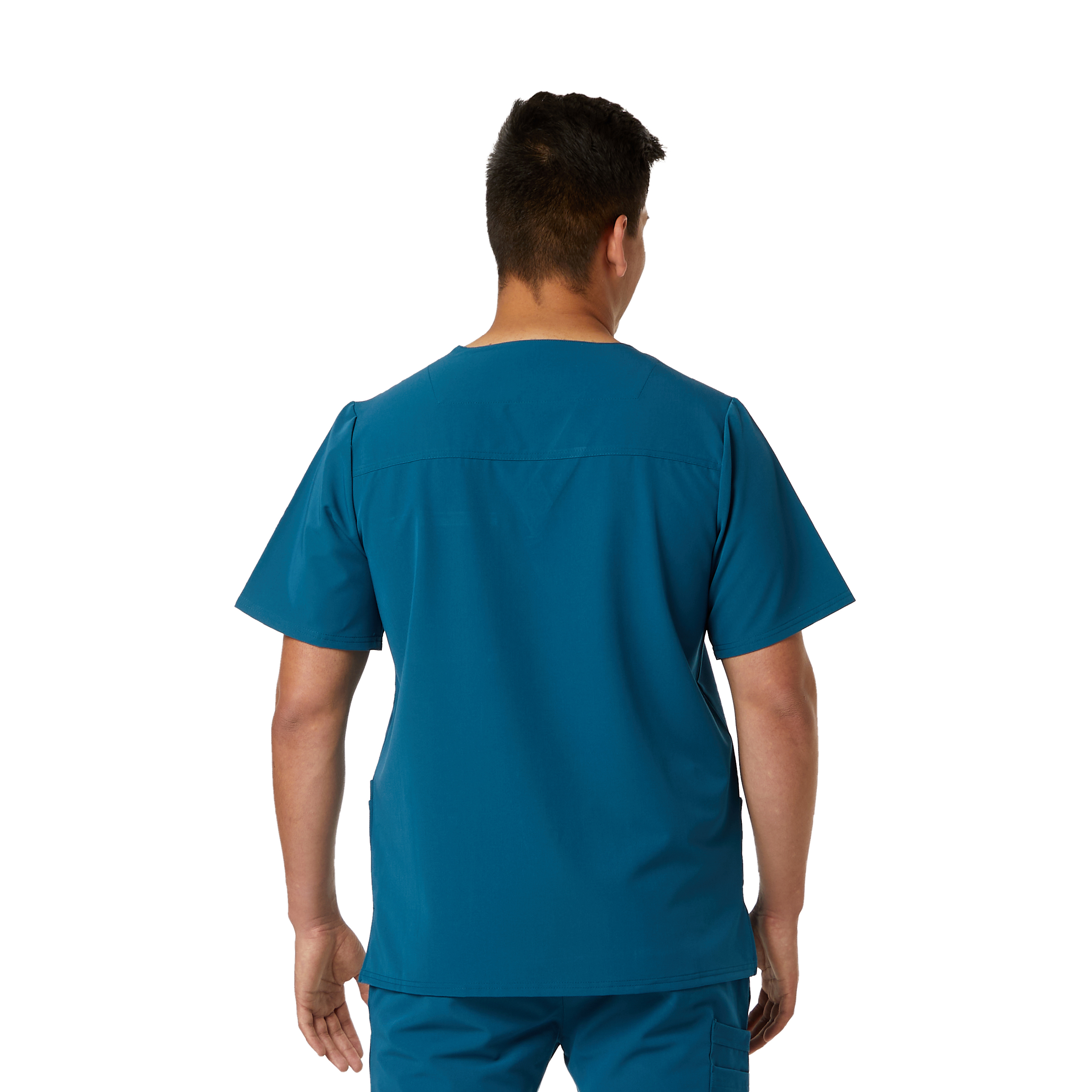 Spectrum's Mens WYND Multi-Pocket Scrub Top 17
