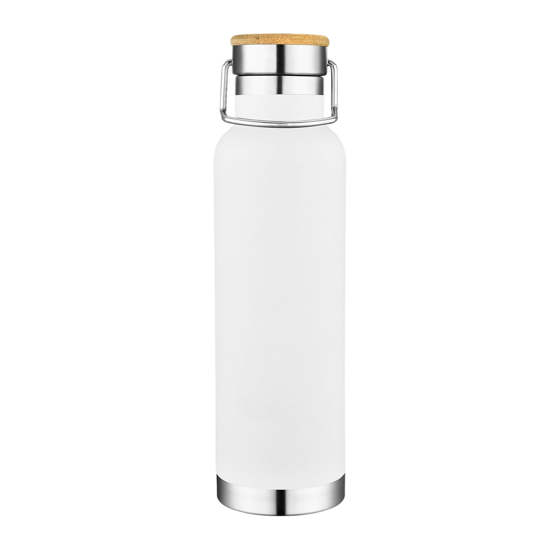 20oz. Double Wall SS Vacuum Tumbler with bamboo lid 24