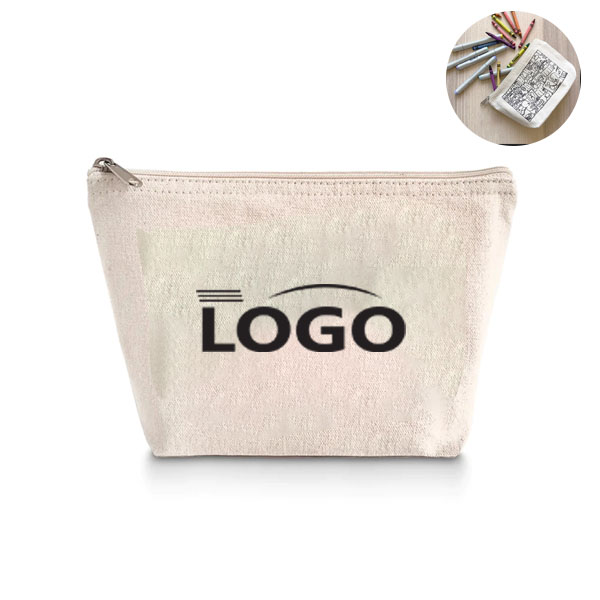 Custom Canvas Zipper Pouch 3