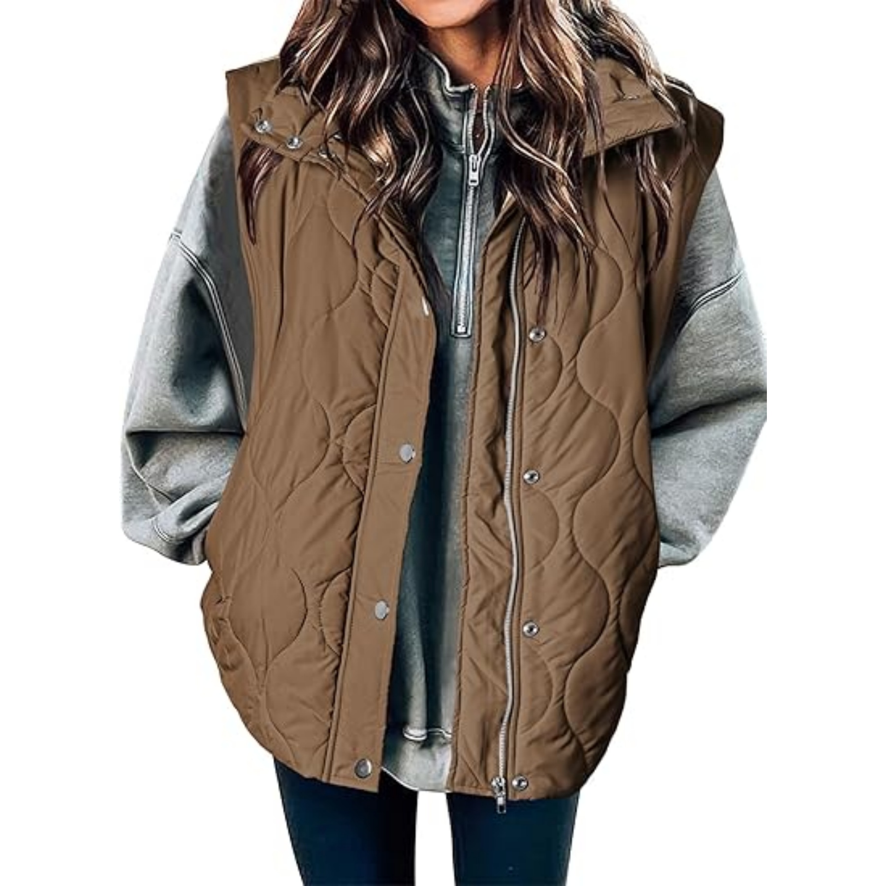 Women Lightweight Quilted Vest 29