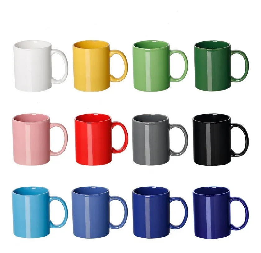11 oz. Traditional Ceramic Coffee Mugs - RT701 | Troy Shirt Co