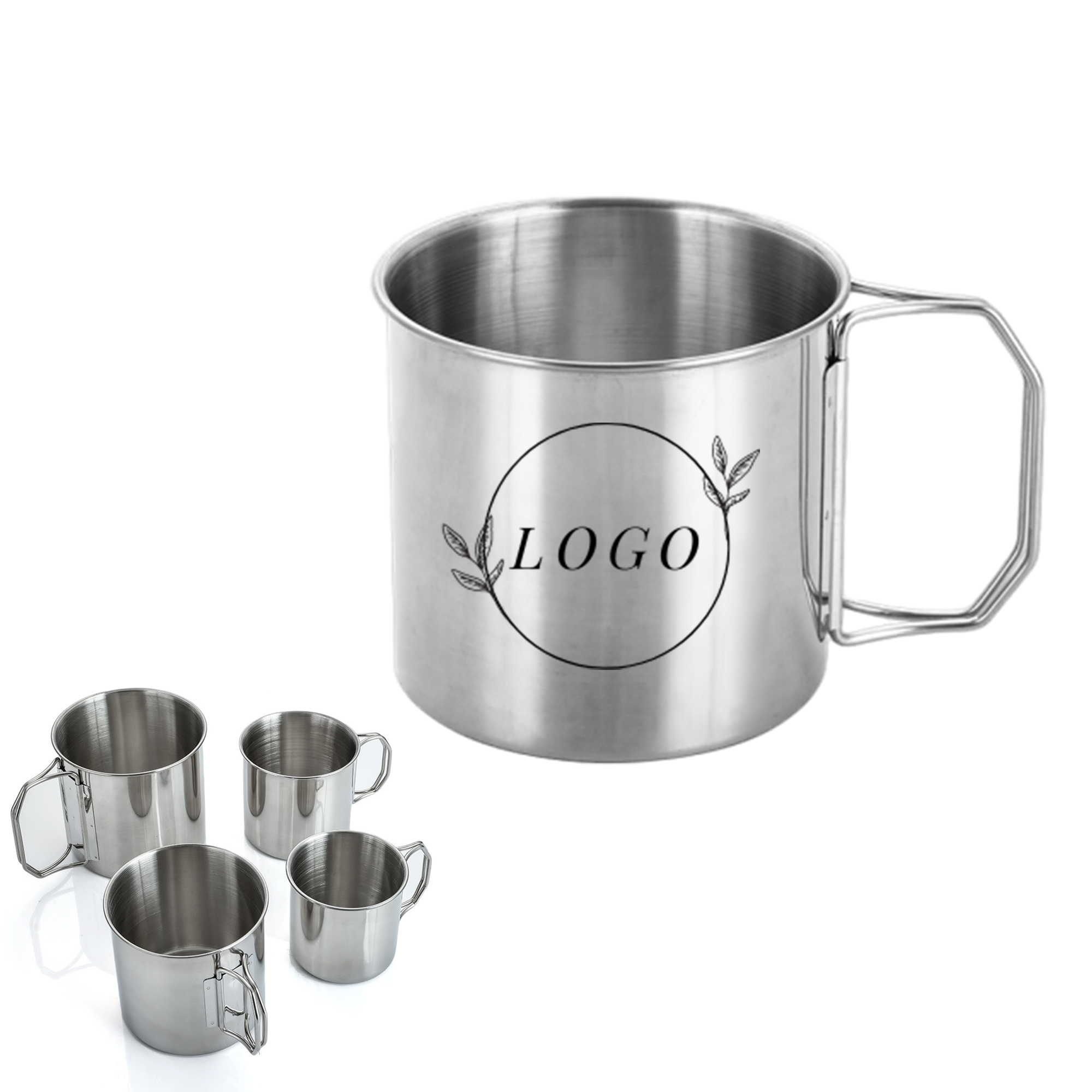 Custom Stainless Steel Camping Mug 3