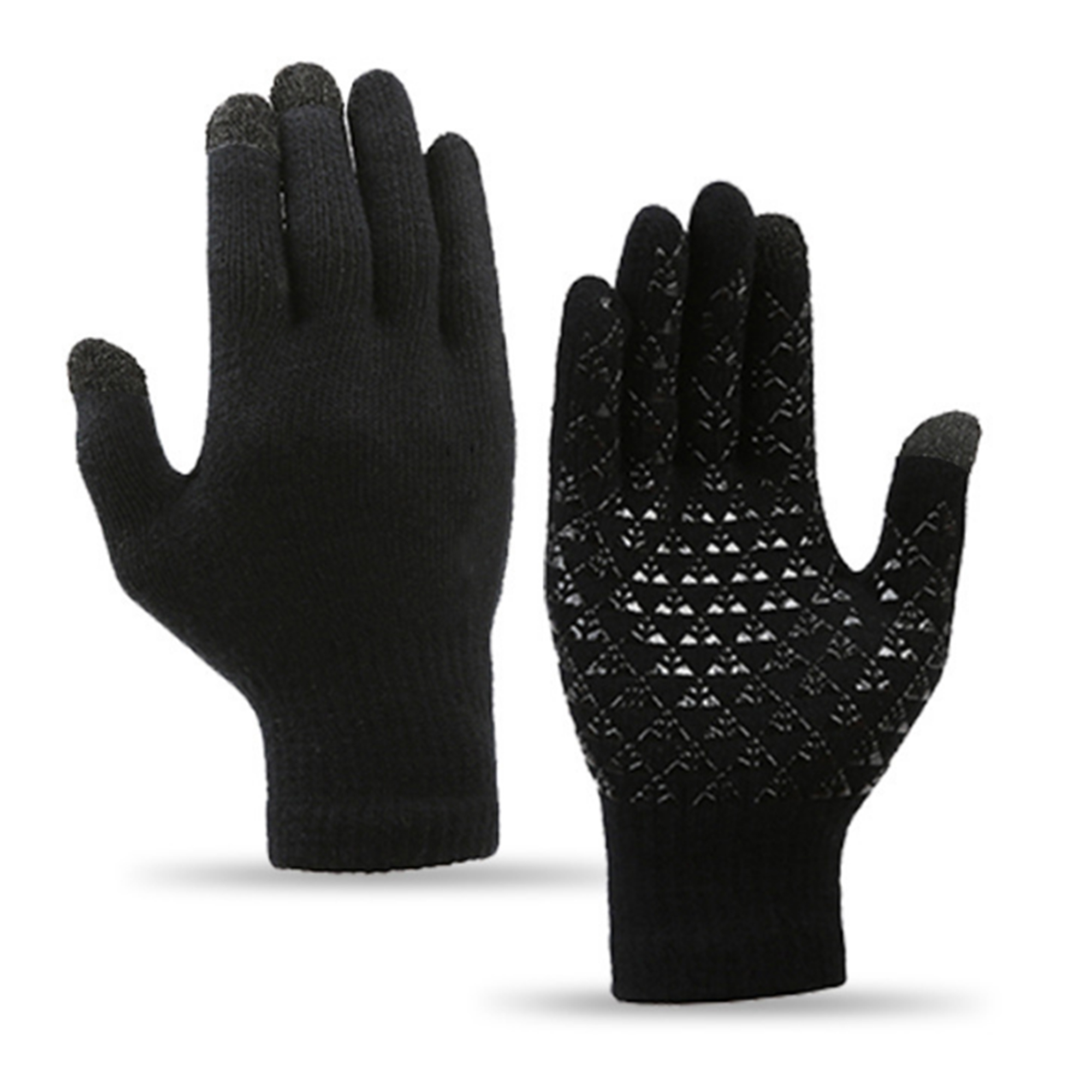 Comfortable Anti Slip Knitted Gloves 12