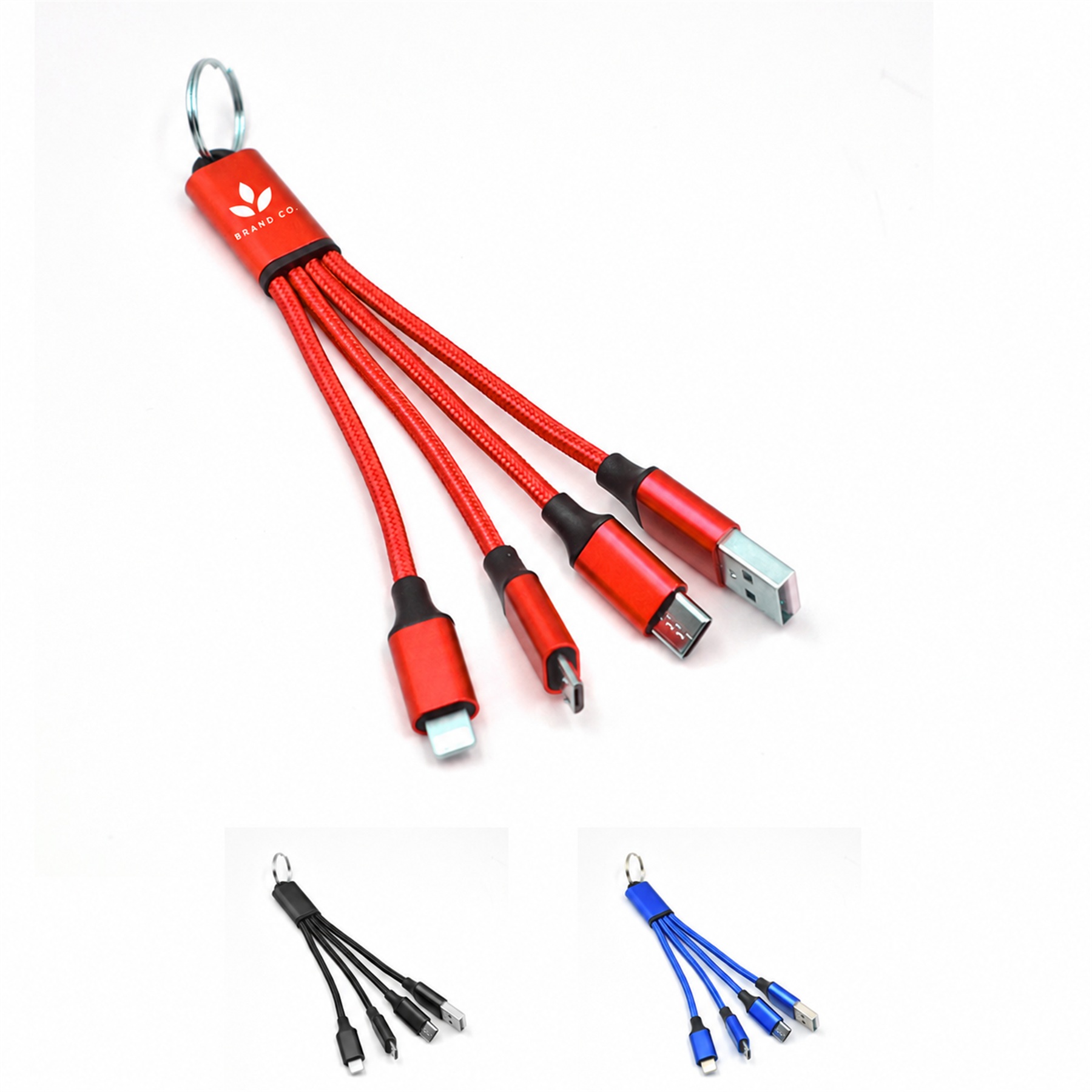 3-in-1 Keychain Charging Cable