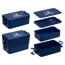 Canteen Stackable Lunch Box With Utensils