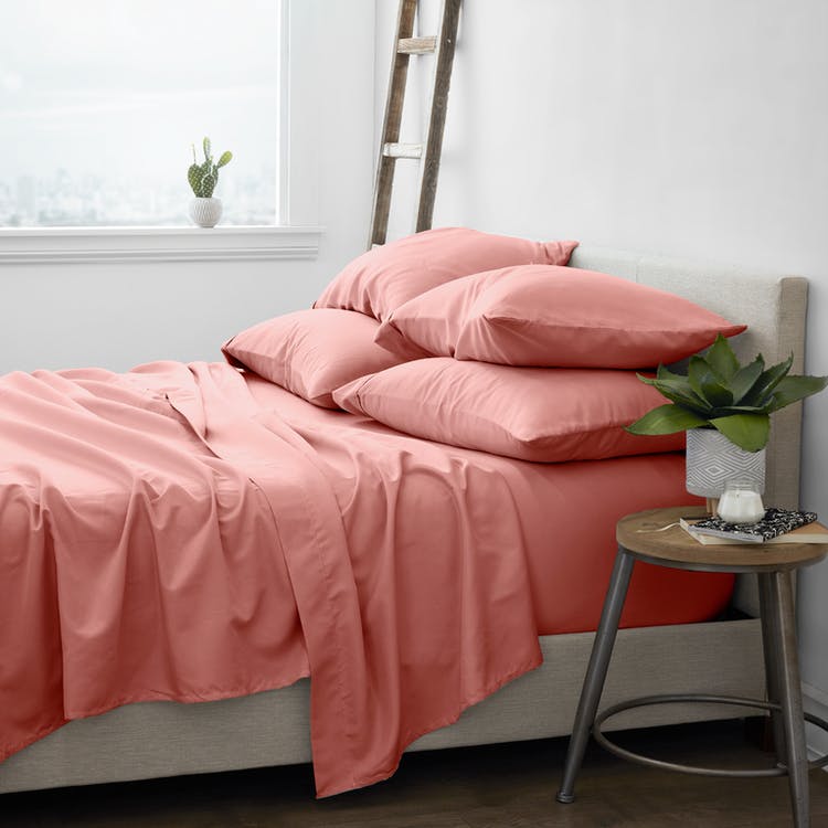 Bed Sheet Sets - Clay 6 Pieces Full Ultra Soft, promotional household item with logo imprint 3