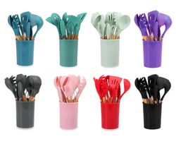 12 PCS Silicone Kitchen Utensil