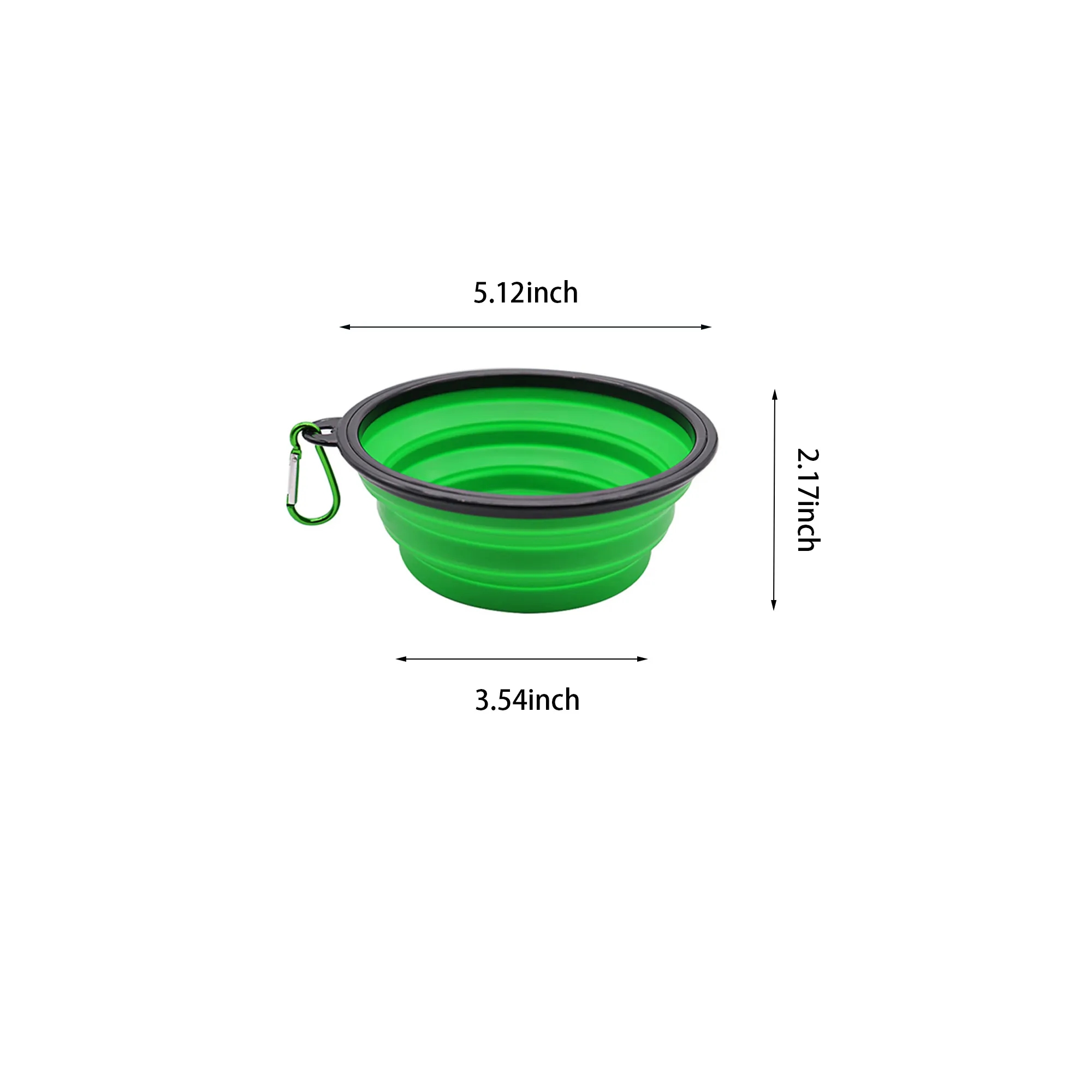 Portable Foldable Pet Bowl MOQ 100PCS 5