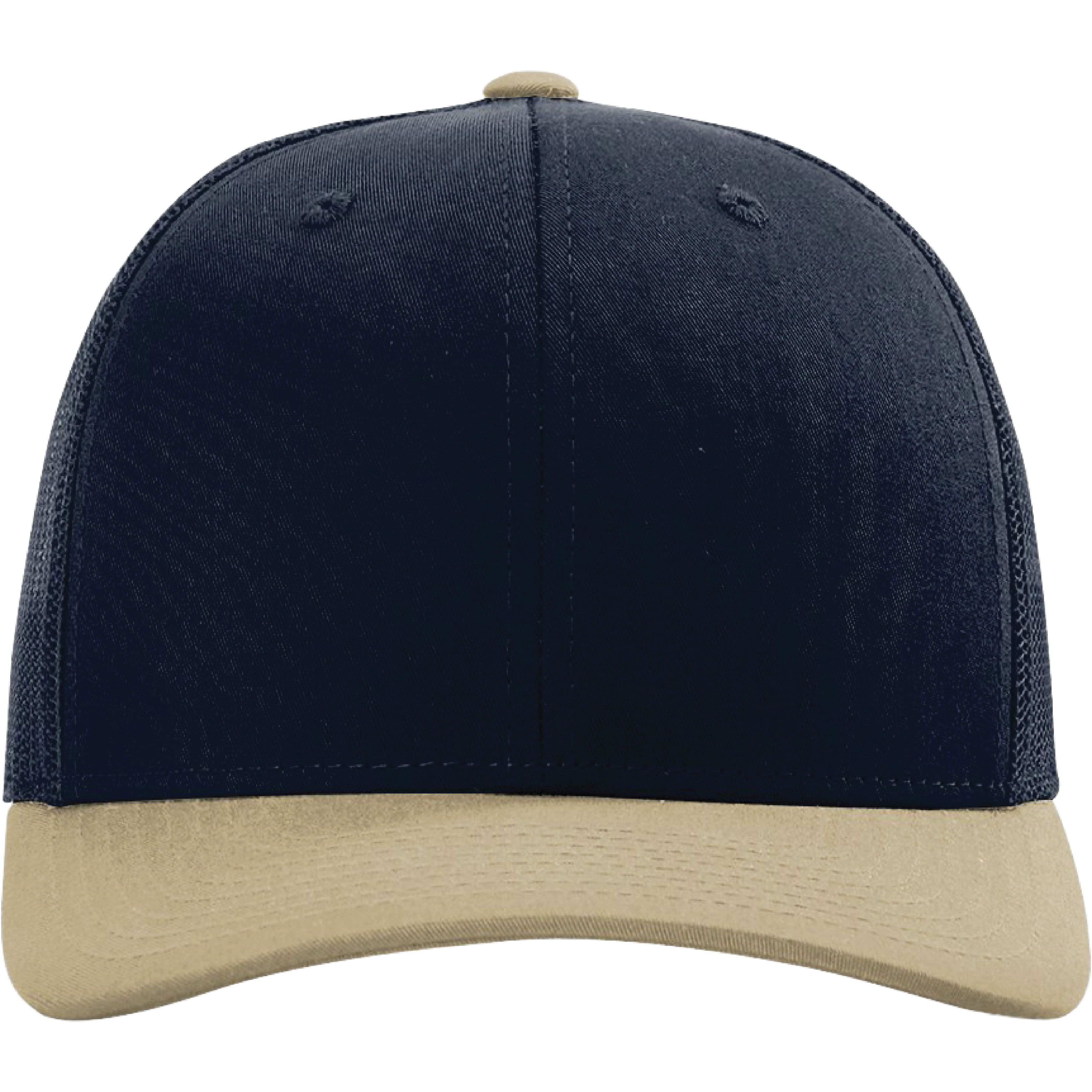 Richardson 112 6-Panel Snapback Trucker Hat w/Leatherette Adhesive Patches or Embroidery 240