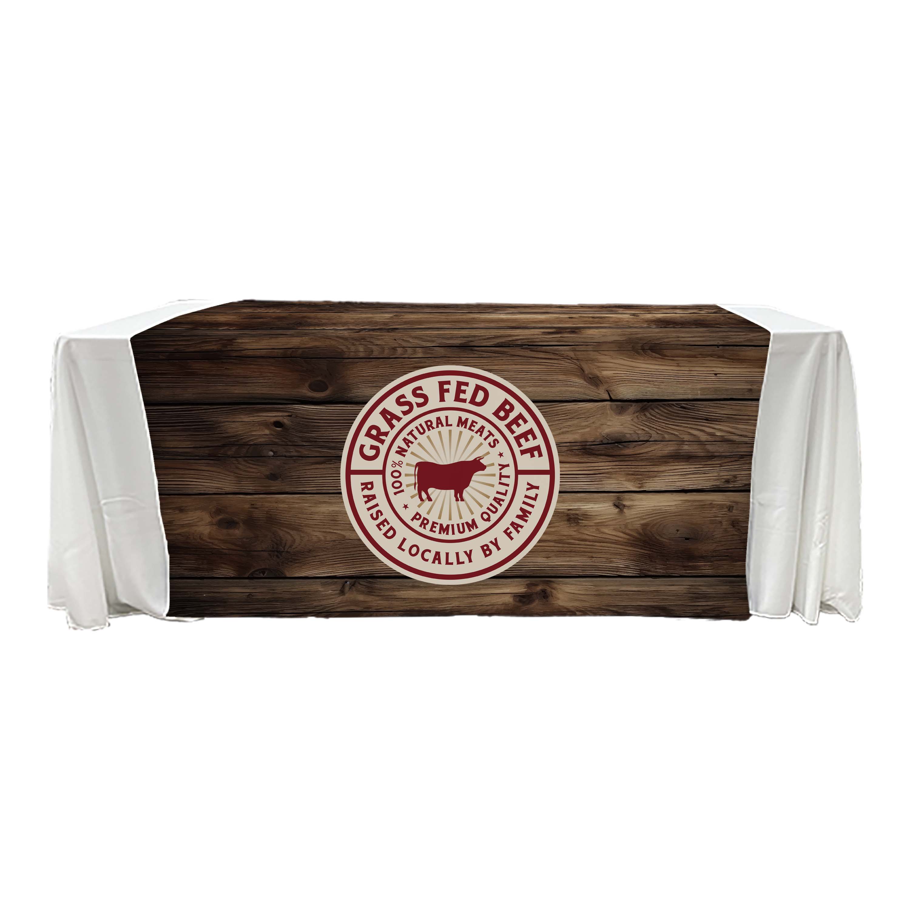 58 in. x 63 in. PolyKnit Table Runner (Dye Sub Full Cloth) 4