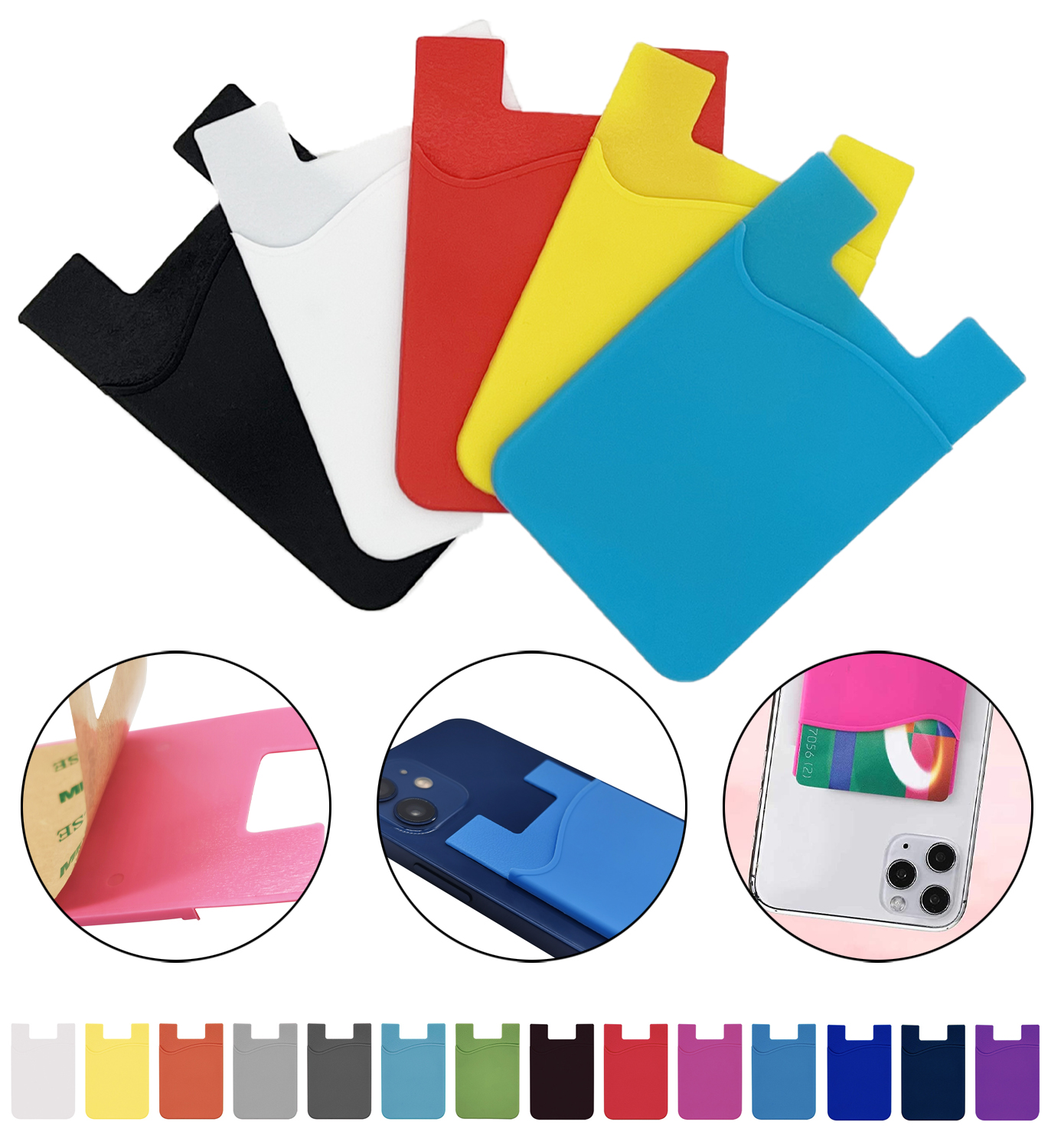 Silicone Stick Card Holder 4