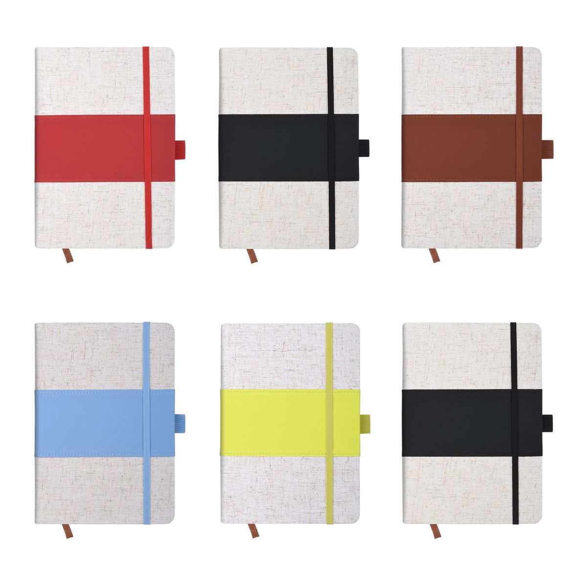 Ribbon Marker Office Notebook