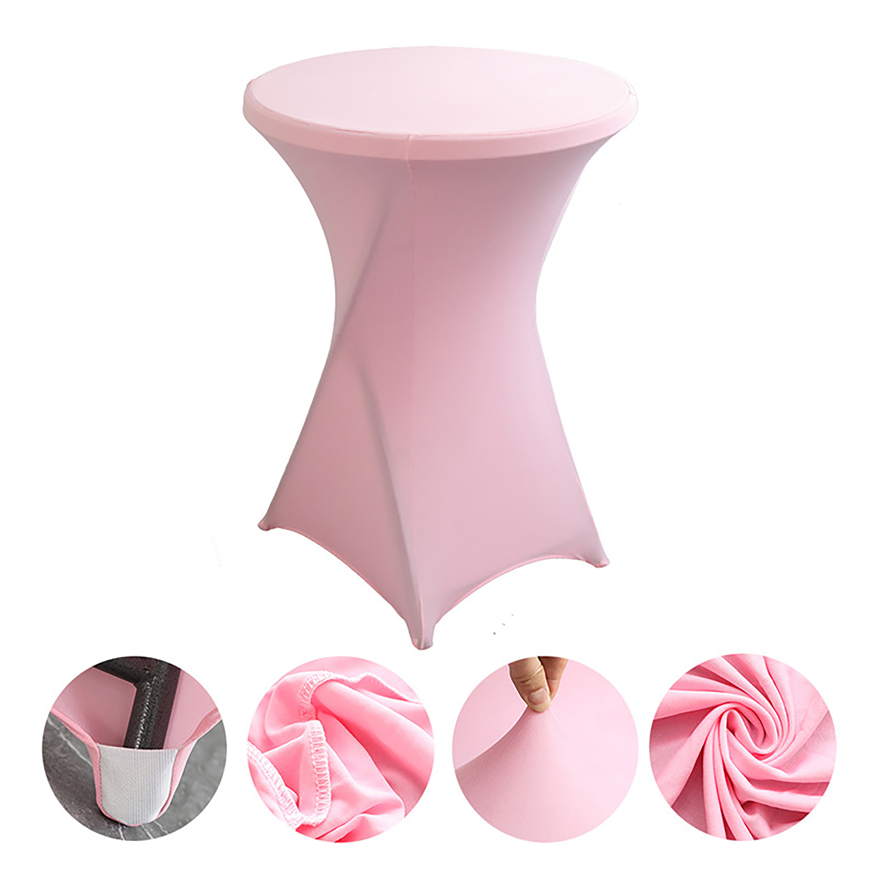 Round Elastic Table Cover 46