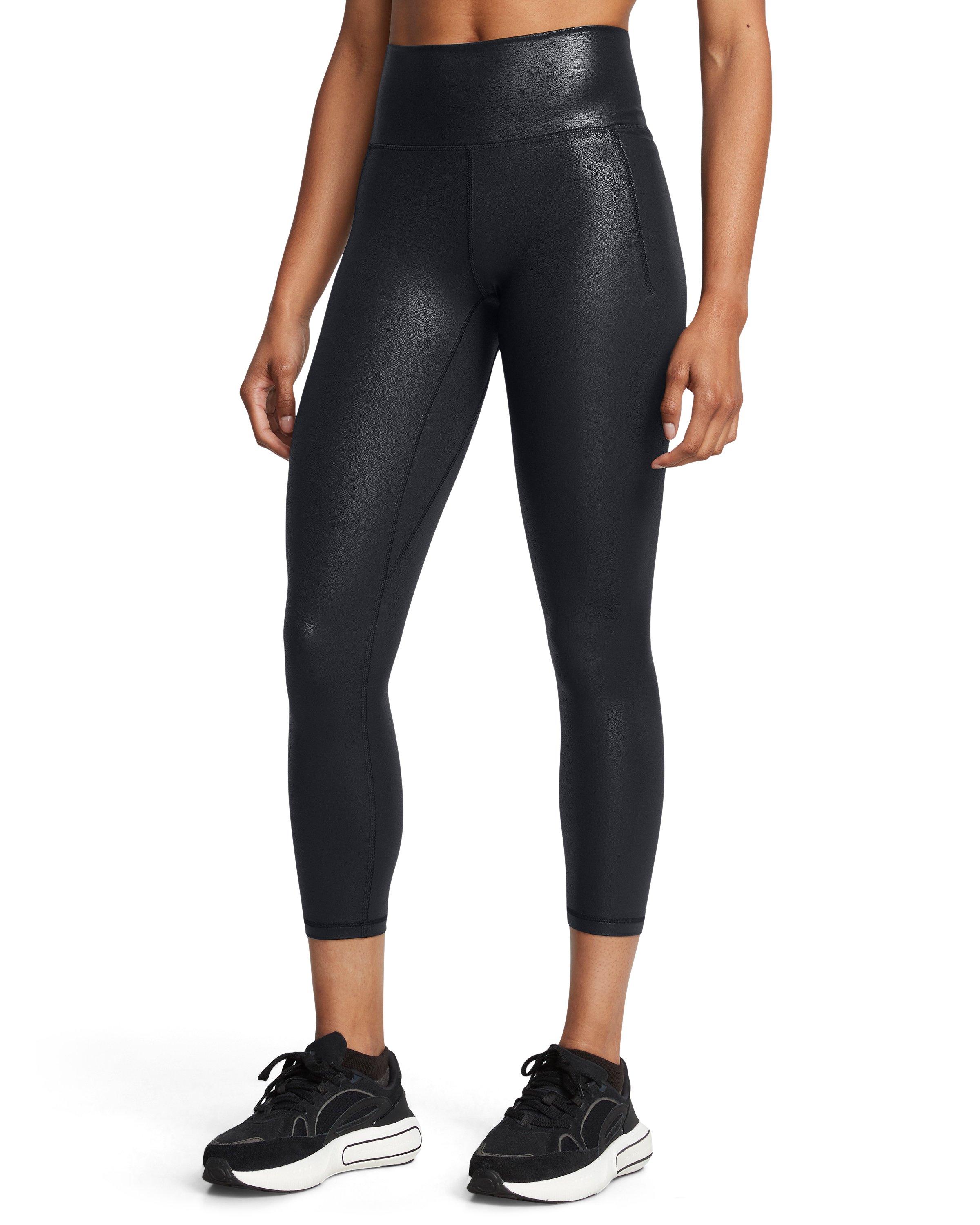UA Meridian Shine Women's Ankle Leggings 4