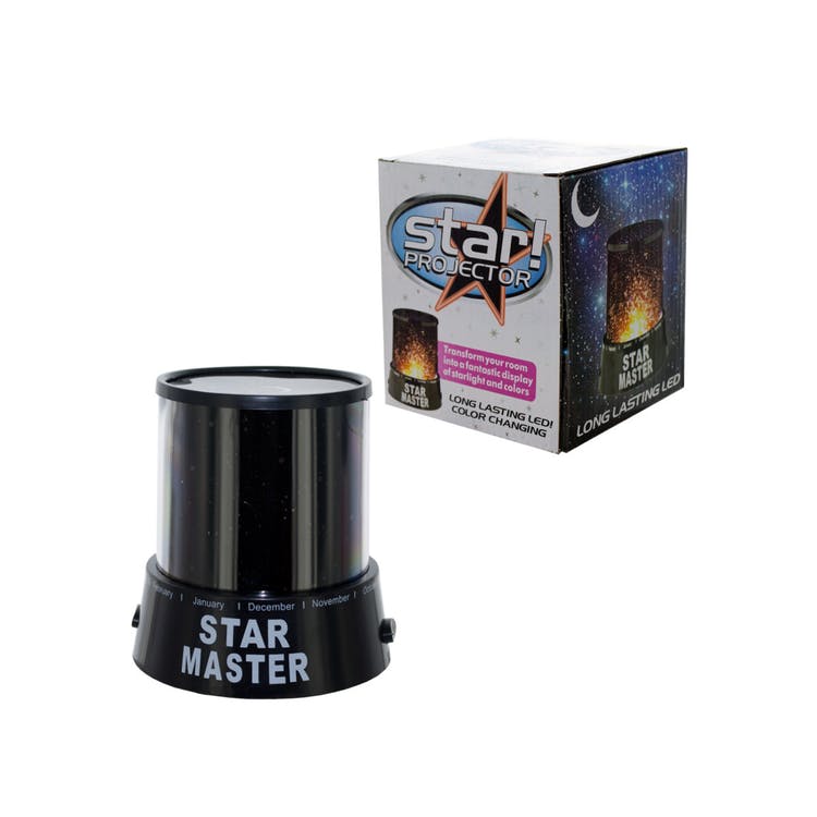 Star Projector - Black LED Lights 3 Batteries 3