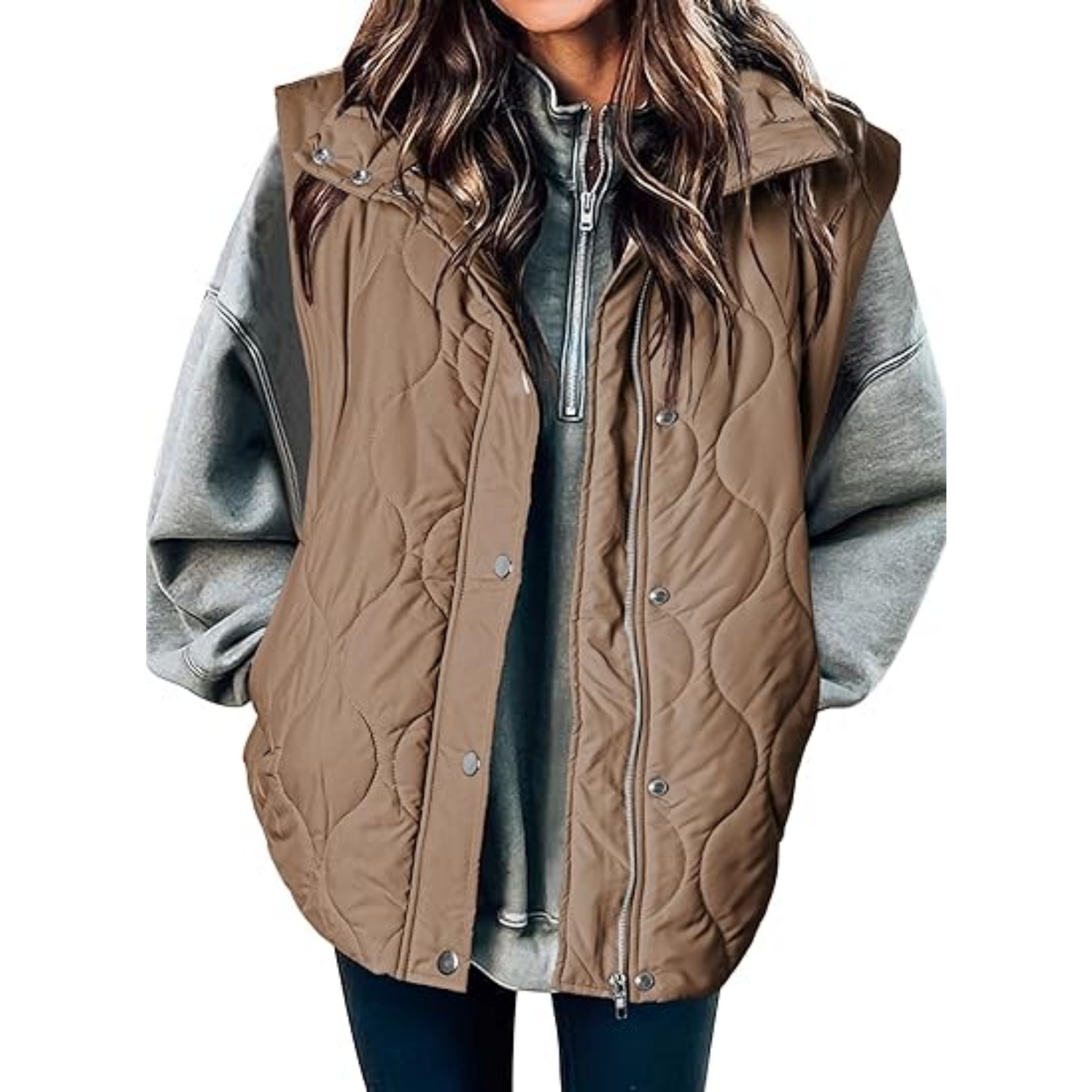 Women Lightweight Quilted Vest 16