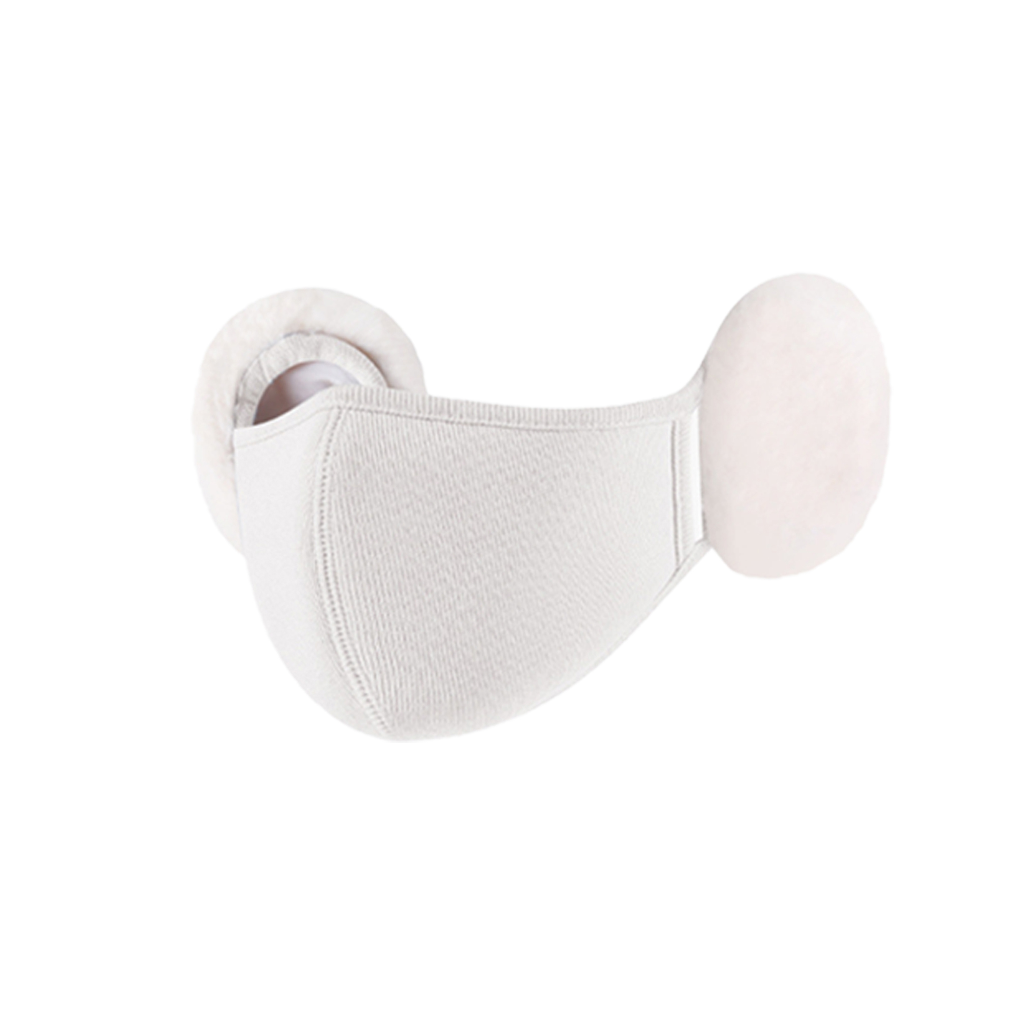 Fleece-Lined Cotton Mask with Windproof Ear Covers 9