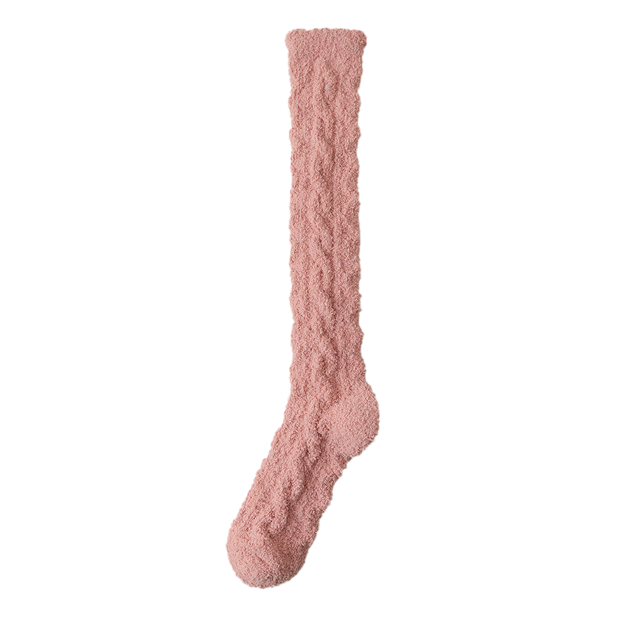 Coral Fleece Knee High Socks 9