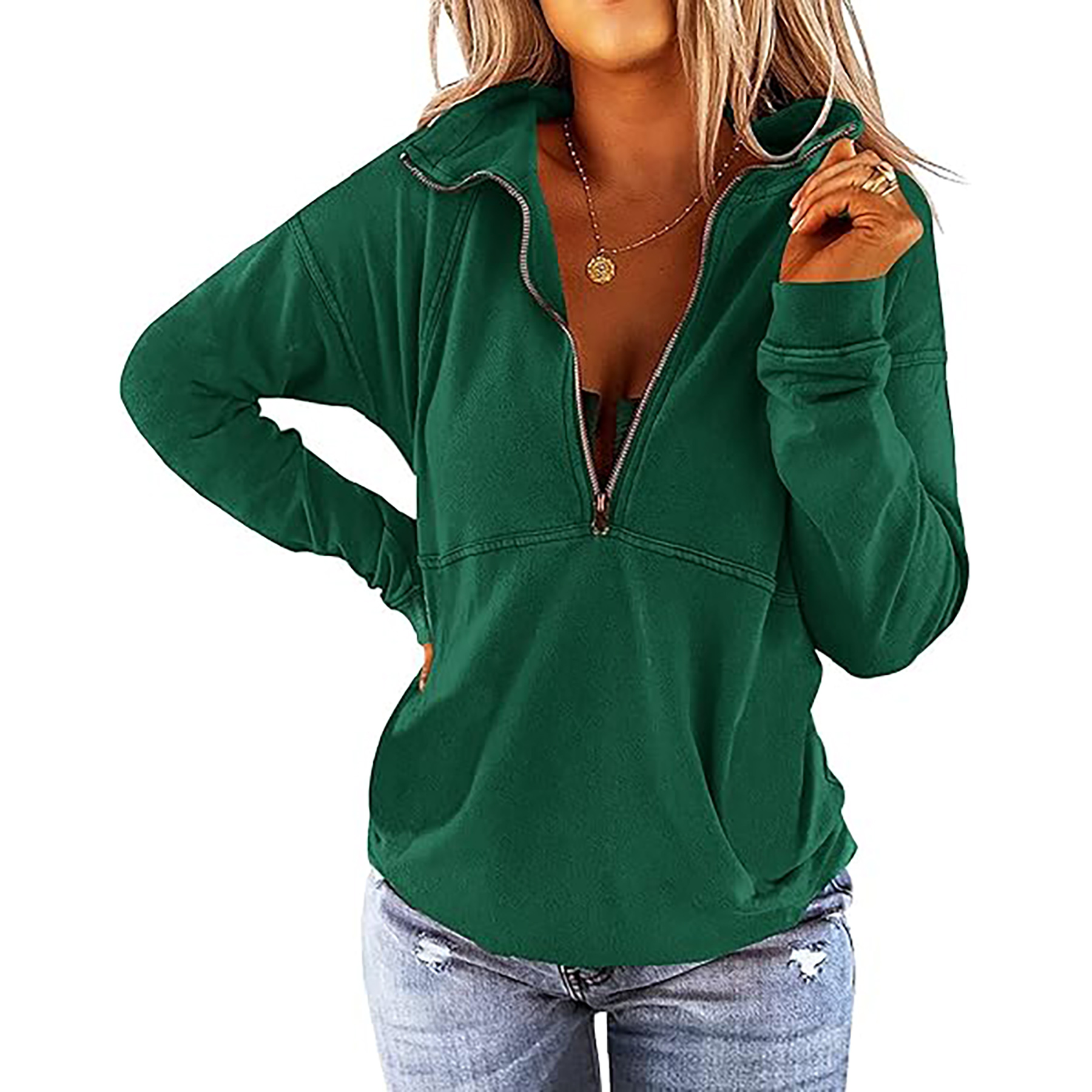 Loose Fit Casual Pullover 42