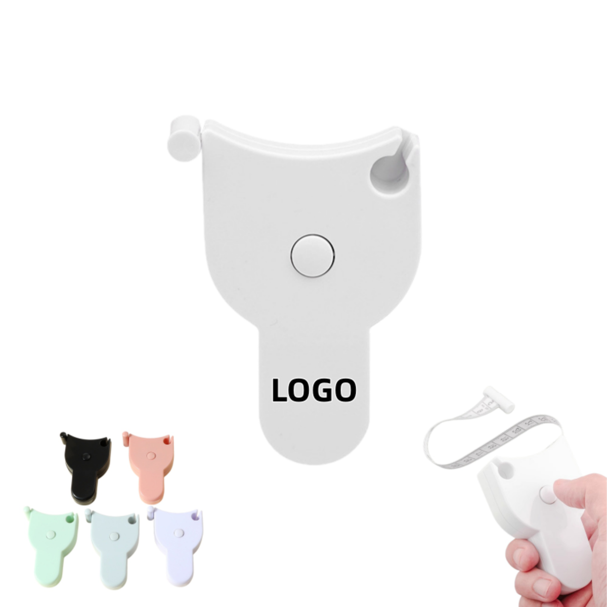 Y Shaped Body Measuring Tape With Safety Pin Lock