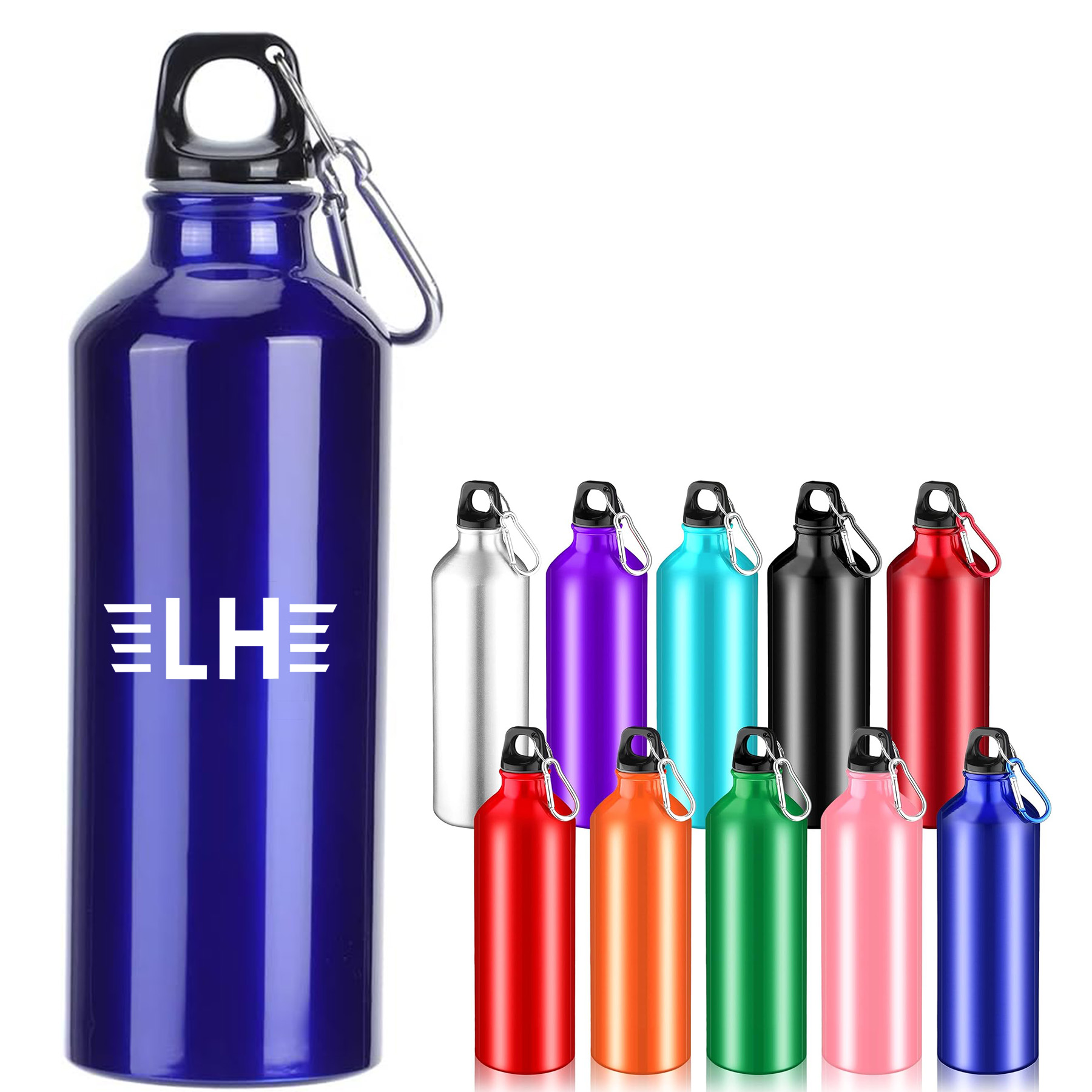750ml Portable Gym Cup Refillable Water Bottles
