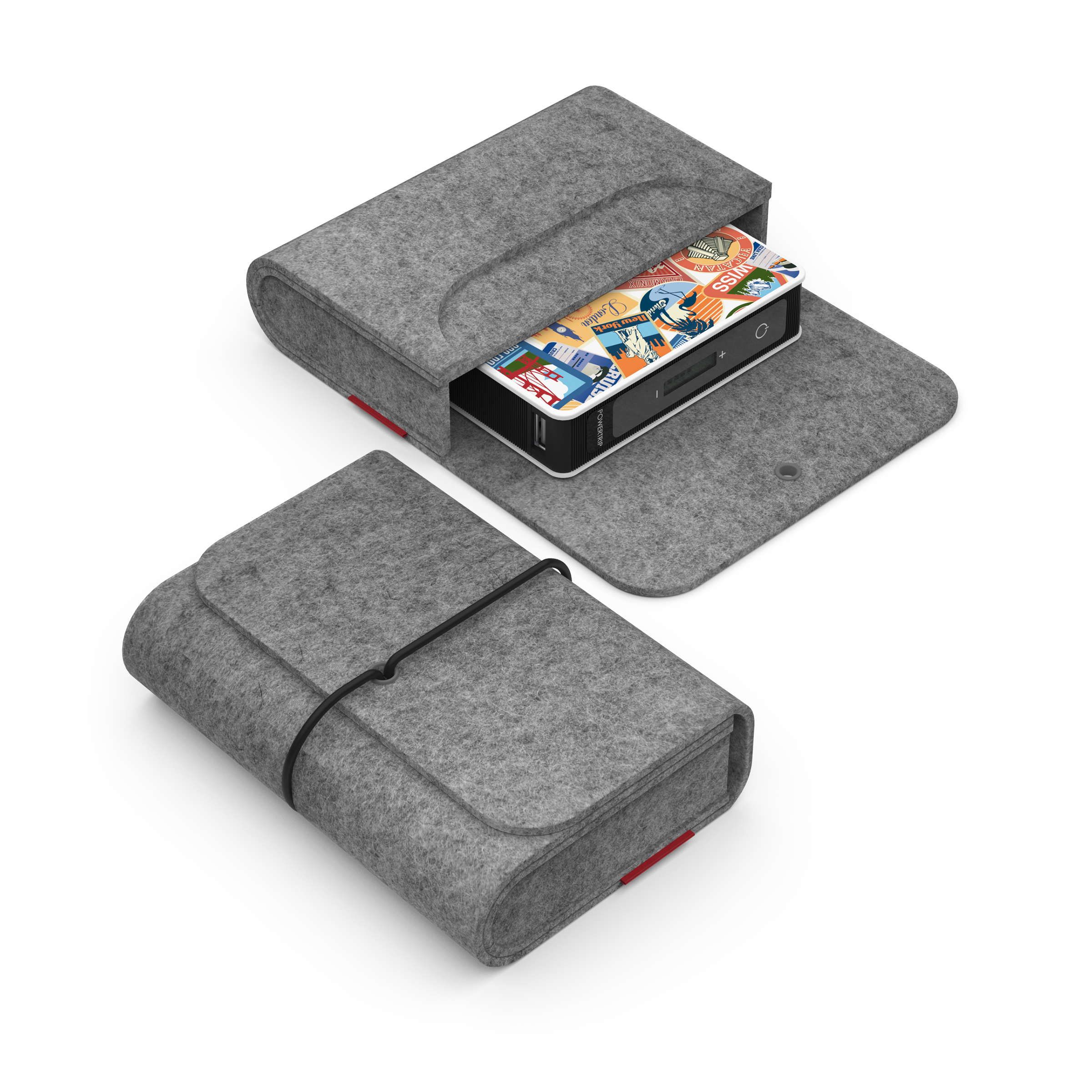 PowerTrip Classic: Portable Charger with Emergency Solar Panel 15