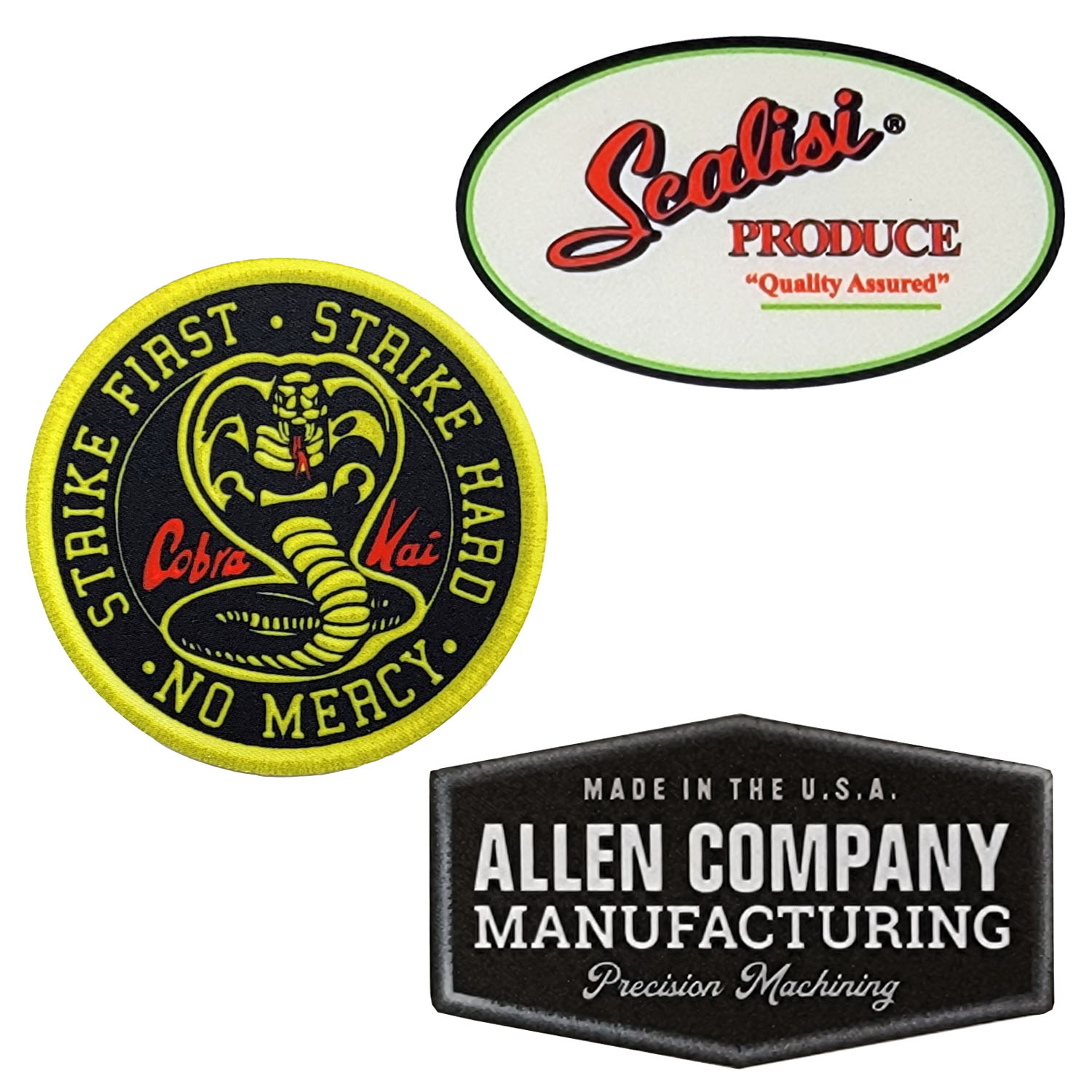 Full Color Dye Sublimation DigiPrint Patches 10