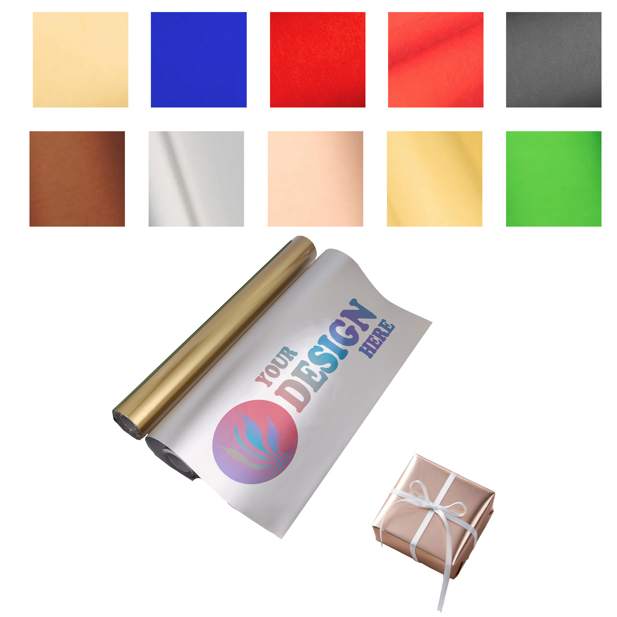 Custom Full Color Printed Wrapping Paper 4