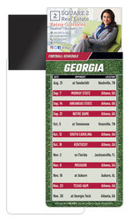 Magna-Card Business Card Magnet Football Schedules (3.5x9)