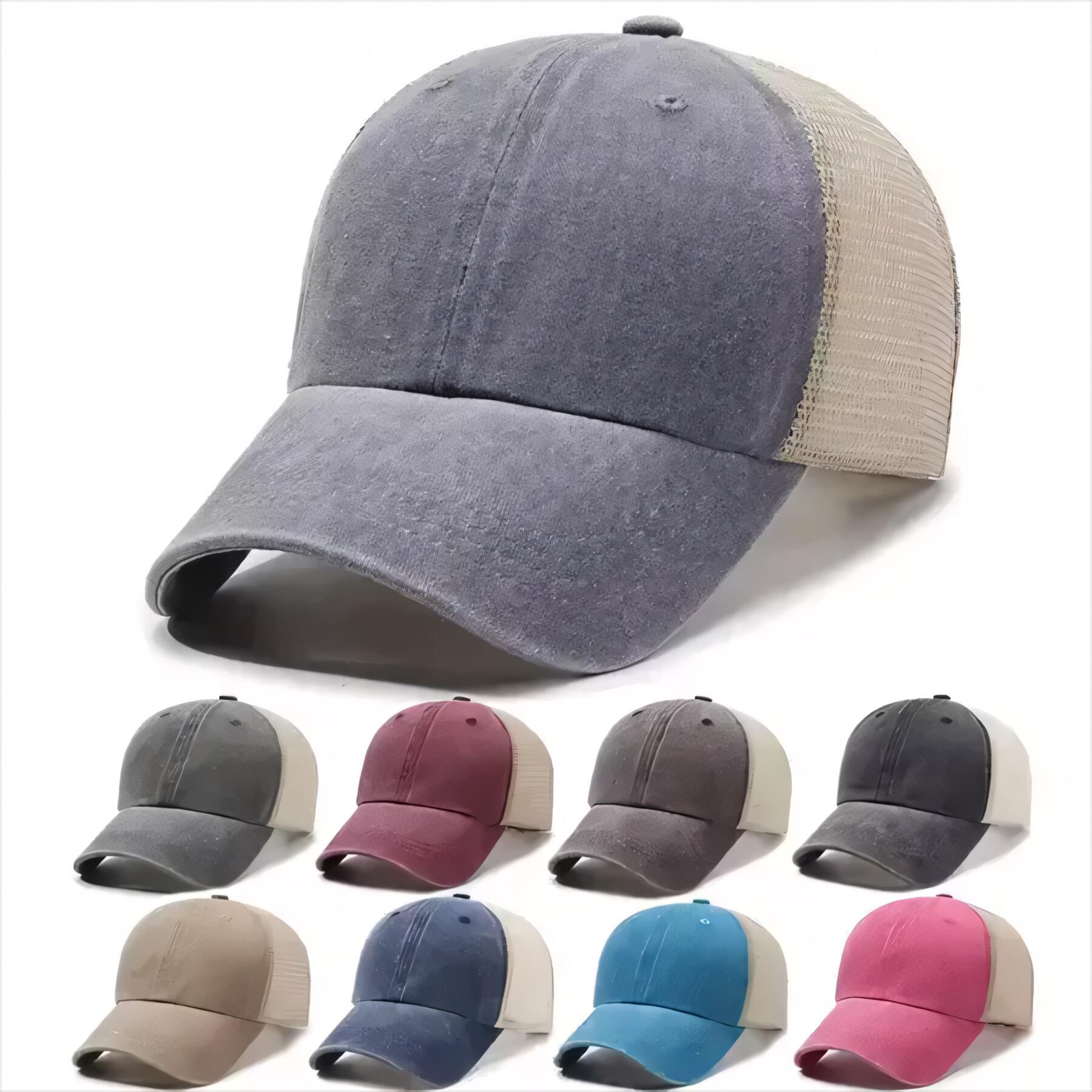 Adjustable Snapback Trucker Cap