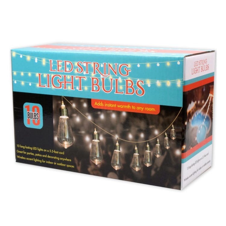 Outdoor String LED Light Sets - 10 Set 5.5' Cord 3