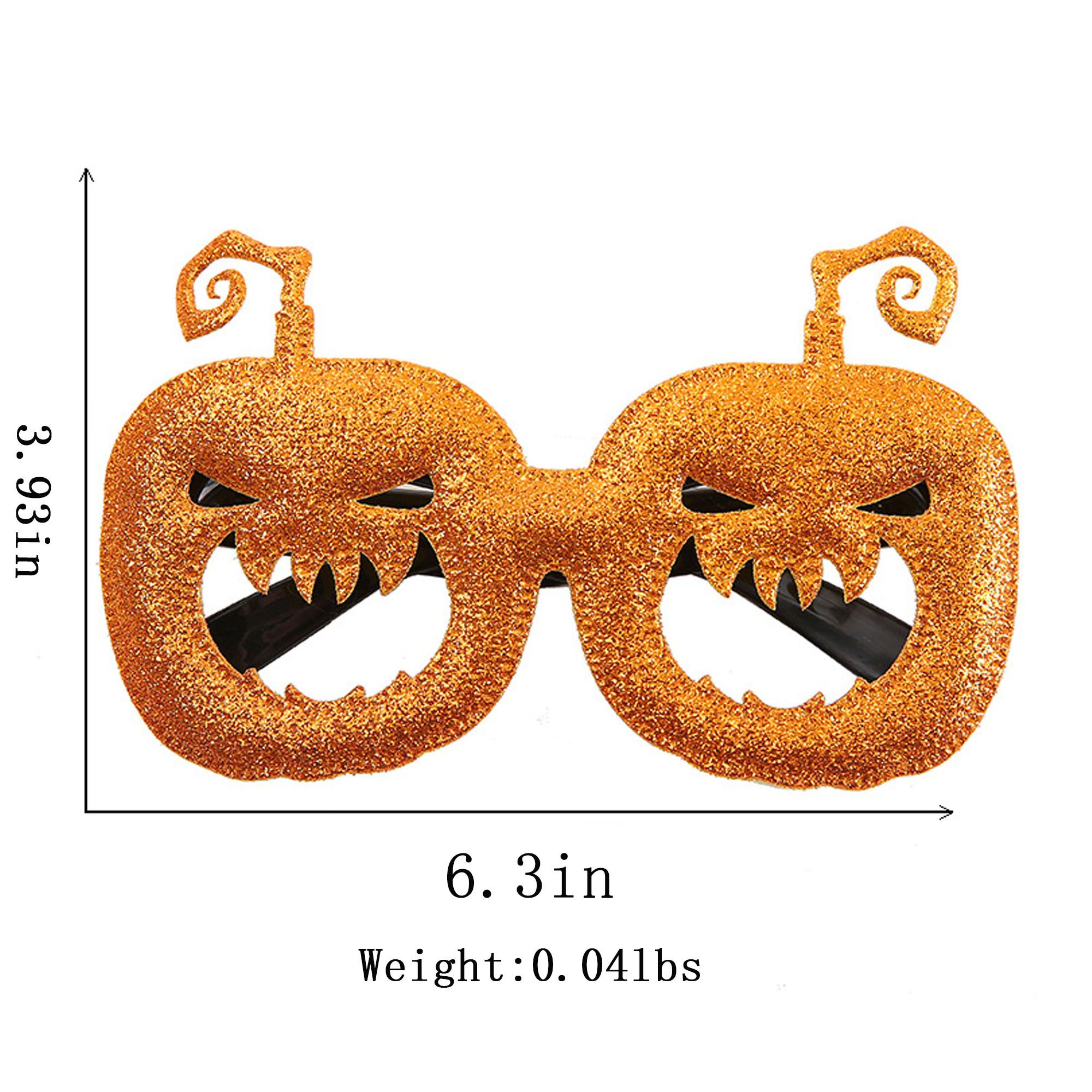 Cloth Creative Ghost Pumpkin Glasses 6